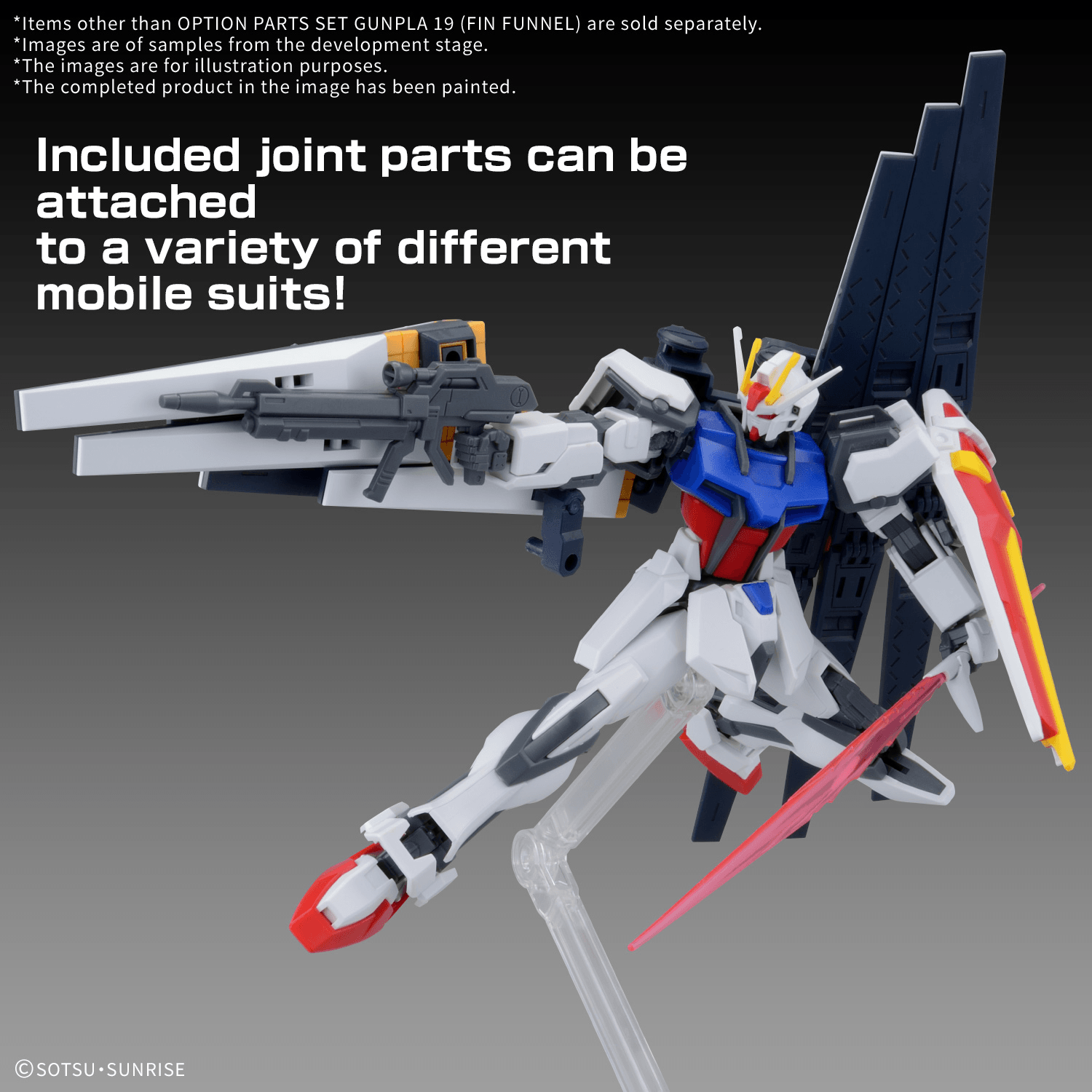 HG Option Parts Set Gunpla 19 (Fin Funnels)