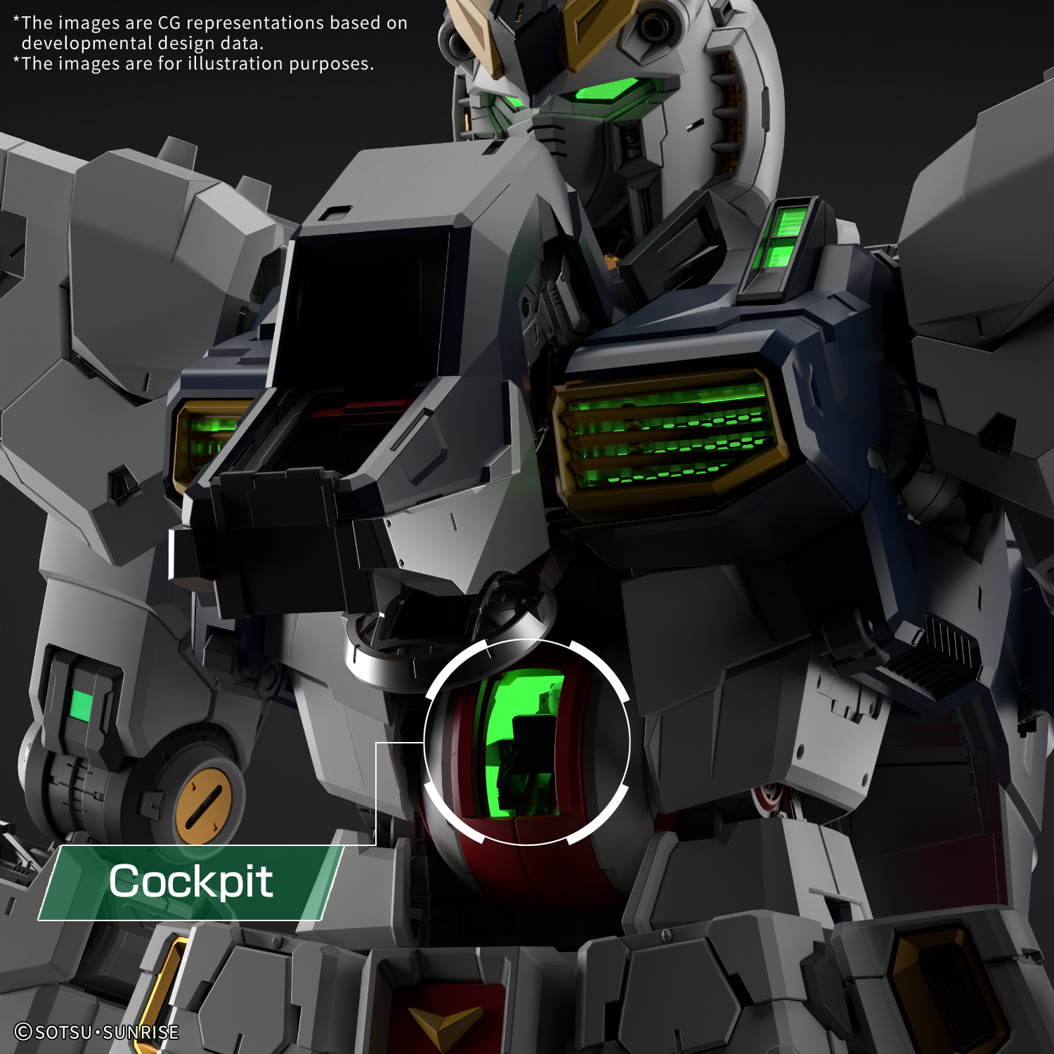 PG Unleashed LED unit for Nu Gundam