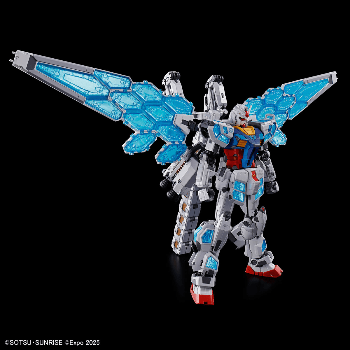 HG RX-78F00/E Gundam (EX-001 G.L.R.S.S. Feather Unit)