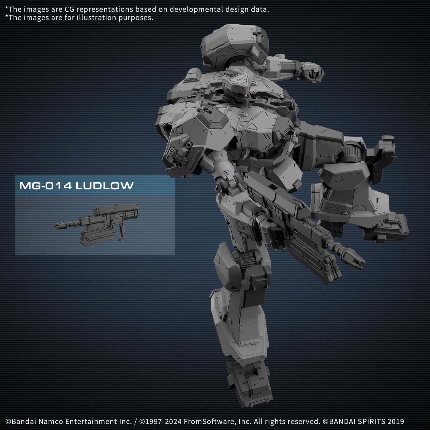 30MM ARMORED CORE VI FIRES OF RUBICON Balam Industries BD-011 Melander