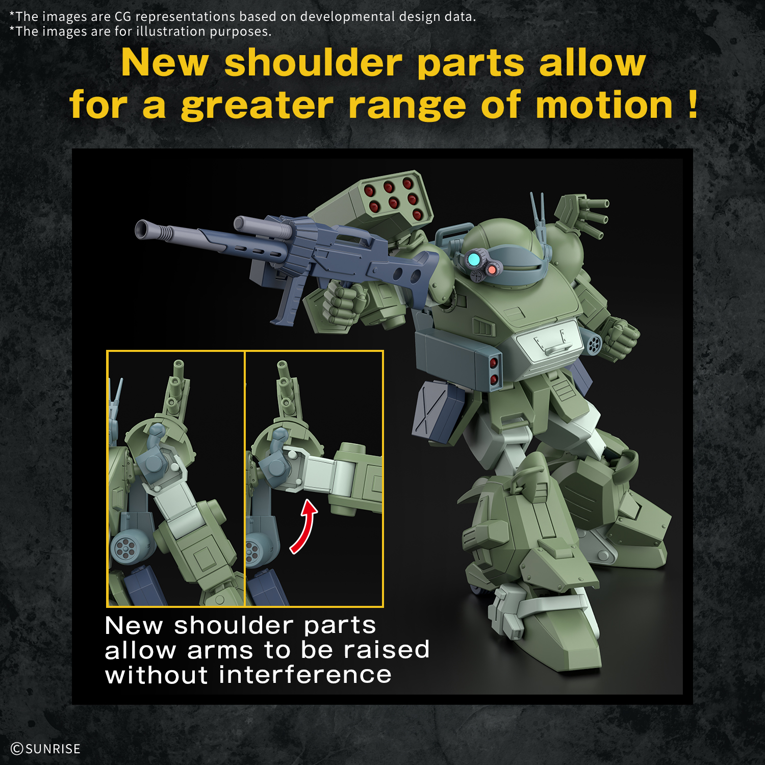 Bandai: HG Scopedog Turbo-Custom