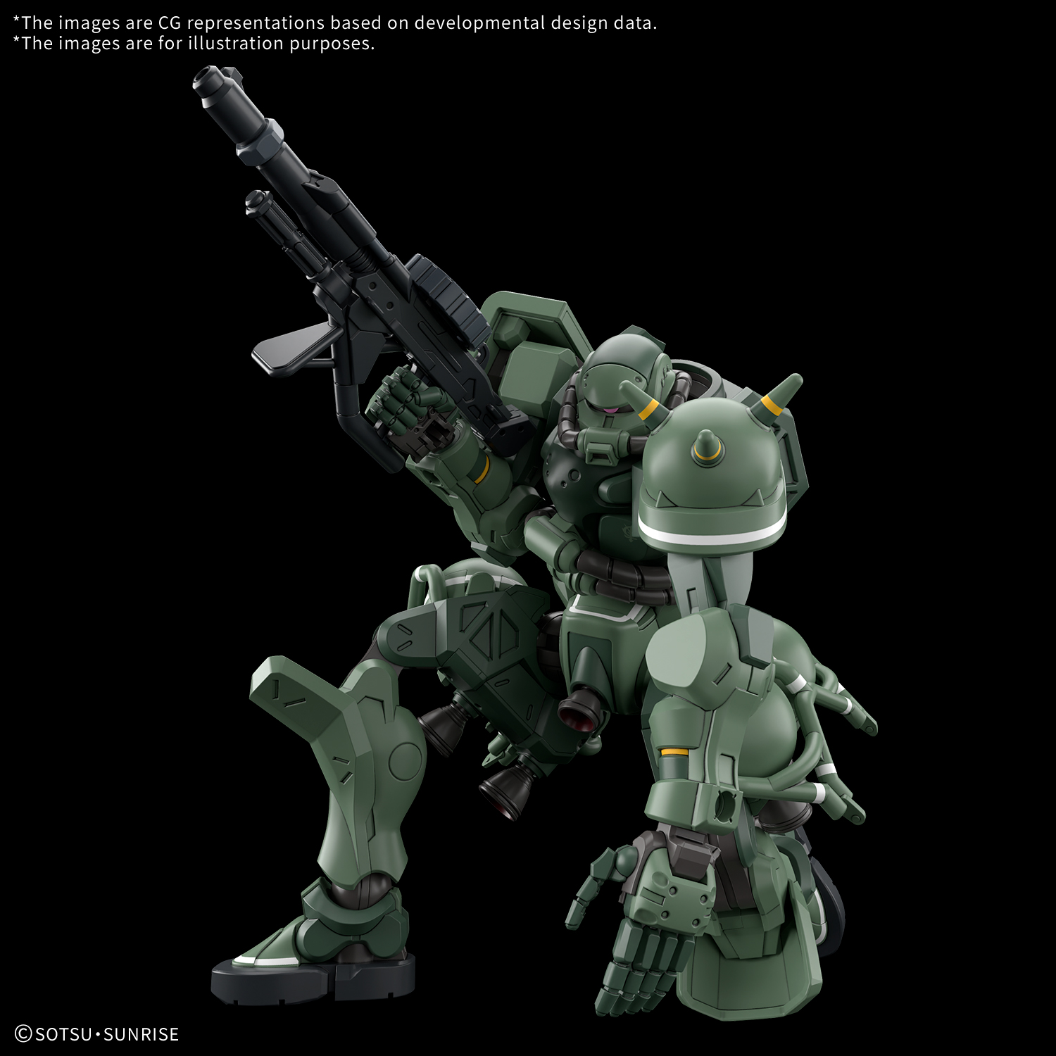 HG GQuuuuuuX Zaku