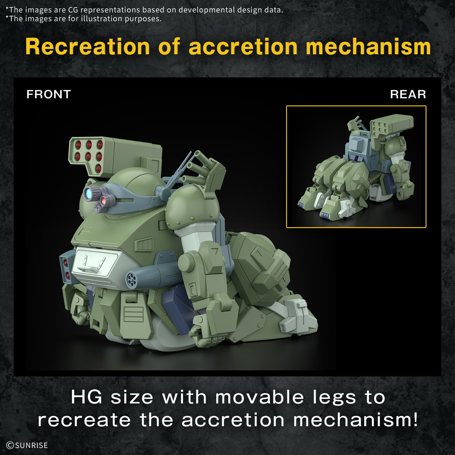 Bandai: HG Scopedog Turbo-Custom