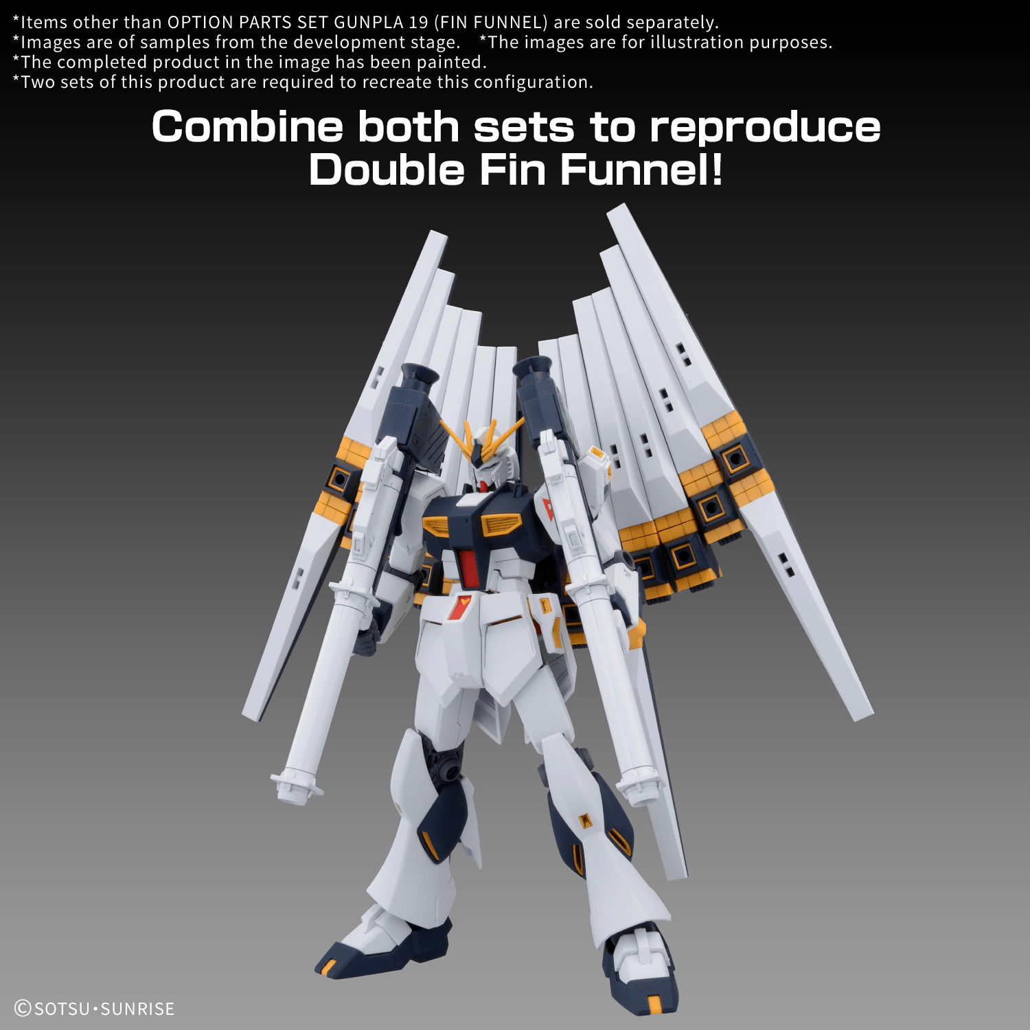 HG Option Parts Set Gunpla 19 (Fin Funnels)