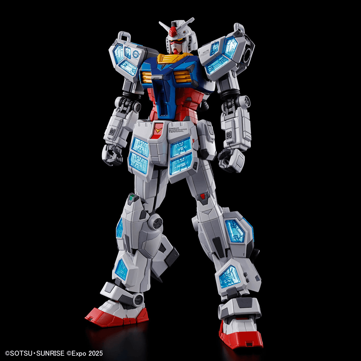 HG RX-78F00/E Gundam (EX-001 G.L.R.S.S. Feather Unit)