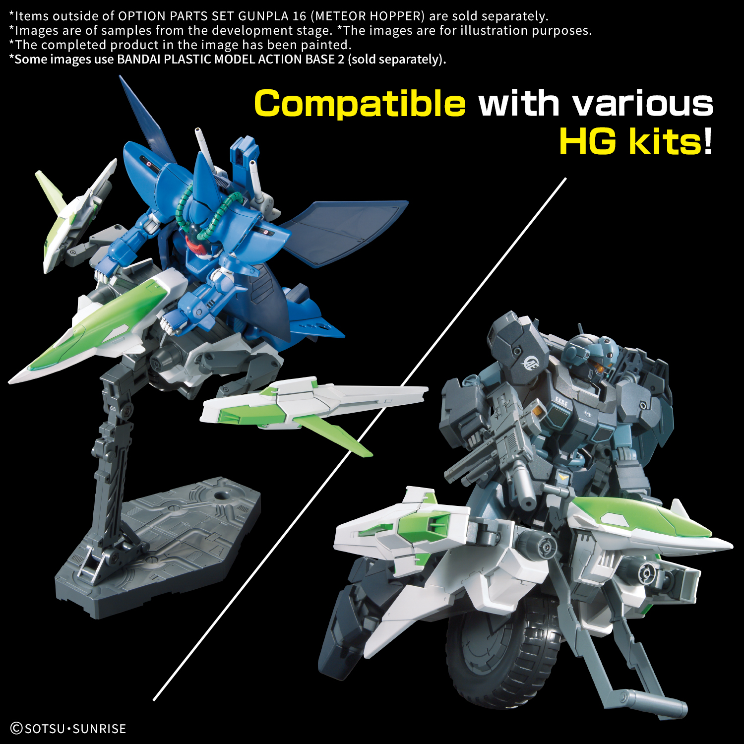 HG Option Parts Set Gunpla 16 (Meteor Hopper)