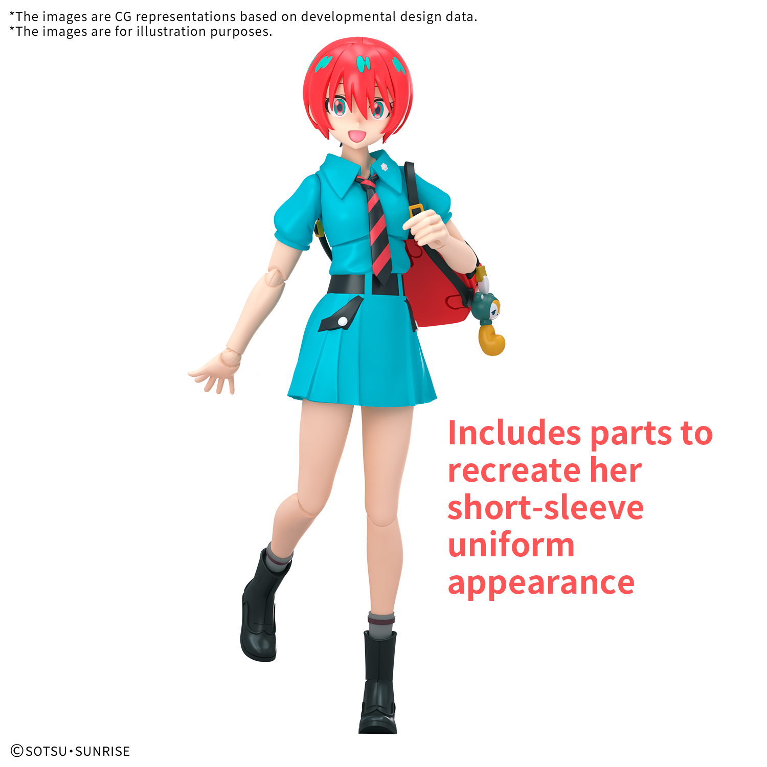 Bandai: Figure-rise Standard Amate Yuzuriha (Machu) "Mobile Suit Gundam GQuuuuuuX"