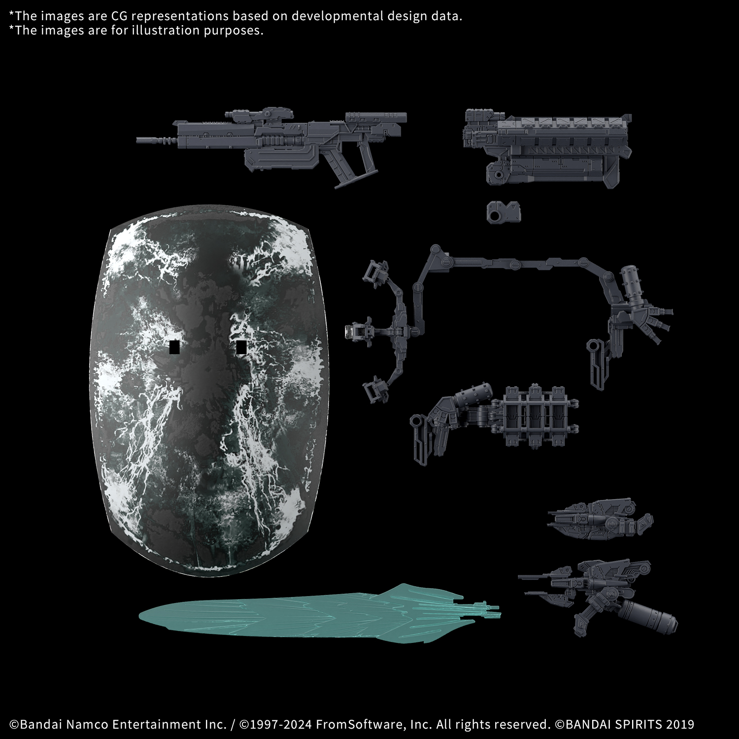 30MM Option Parts Set ARMORED CORE VI FIRES OF RUBICON Weapon Set 05