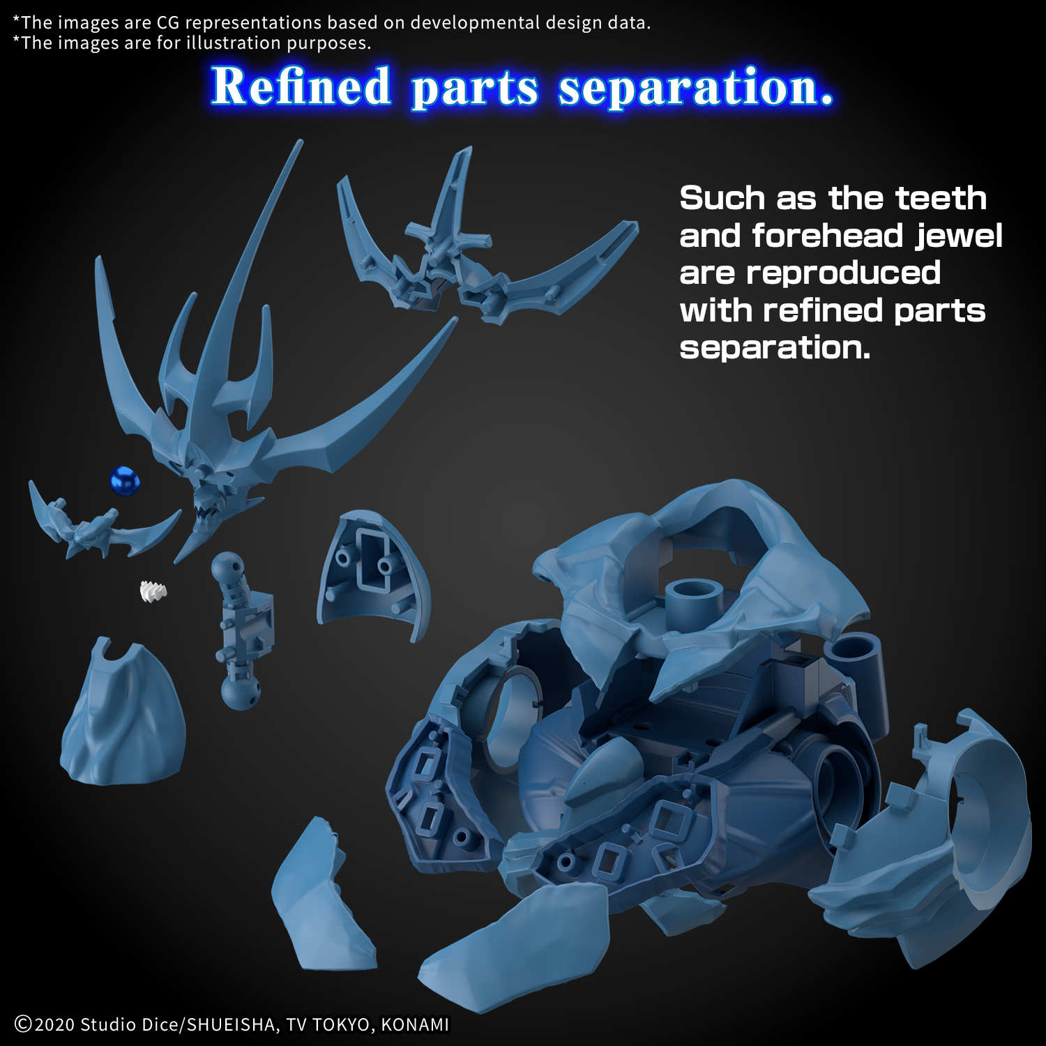 Bandai Figure Rise Standard Amplified: -Egyptian God- Obelisk The Tormentor