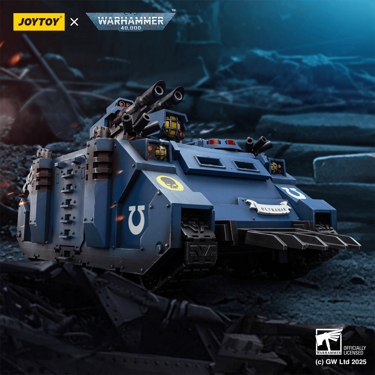 Joytoy: Ultramarines Razorback with Twin Lascannon