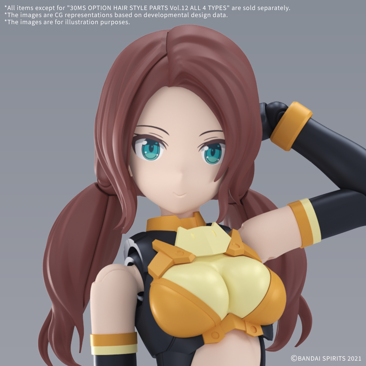 30MS Option Hairstyle Parts Vol. 12 All 4 Types