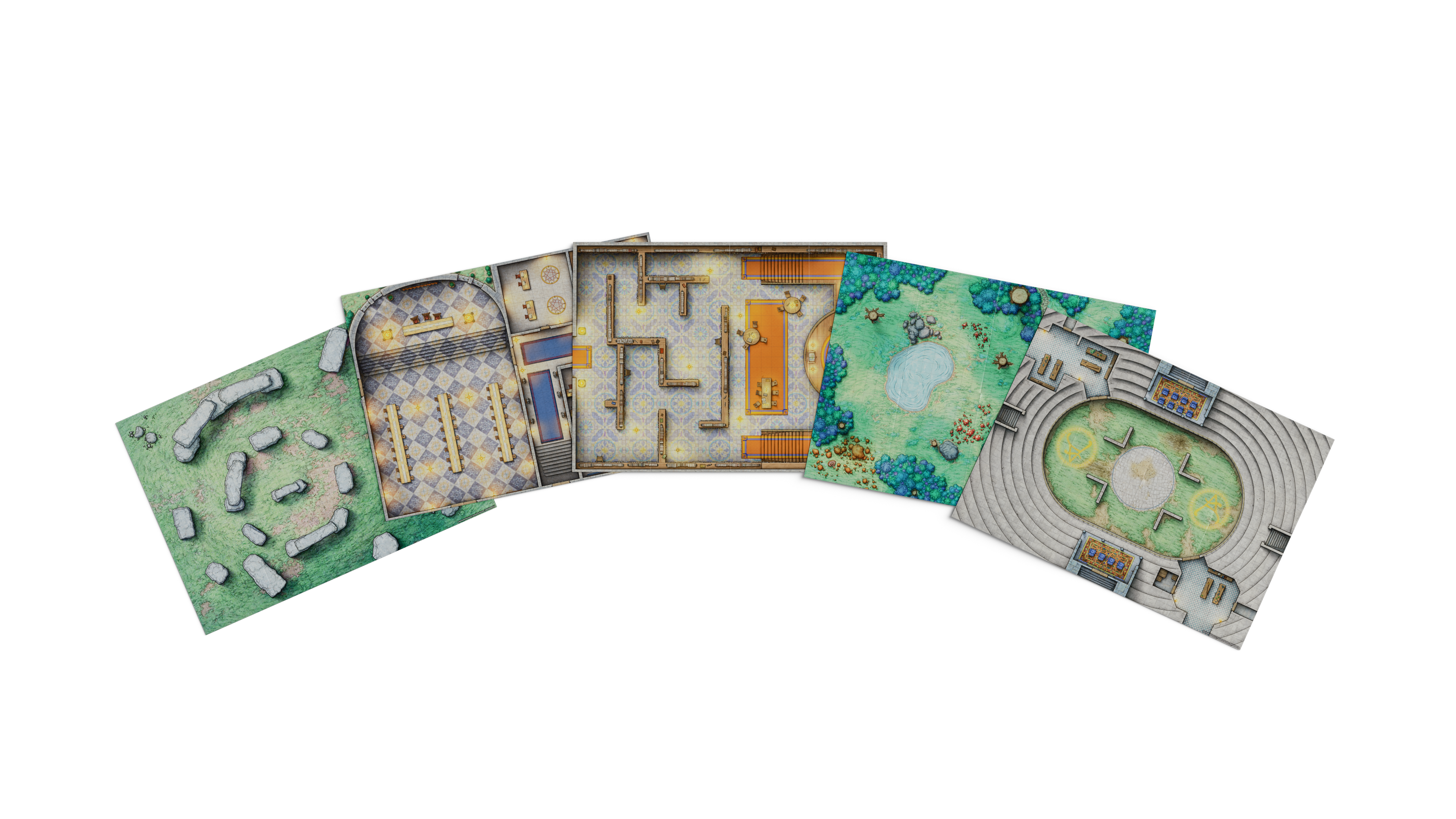 Dungeons & Dragons: Arcana Unleashed: Map Pack