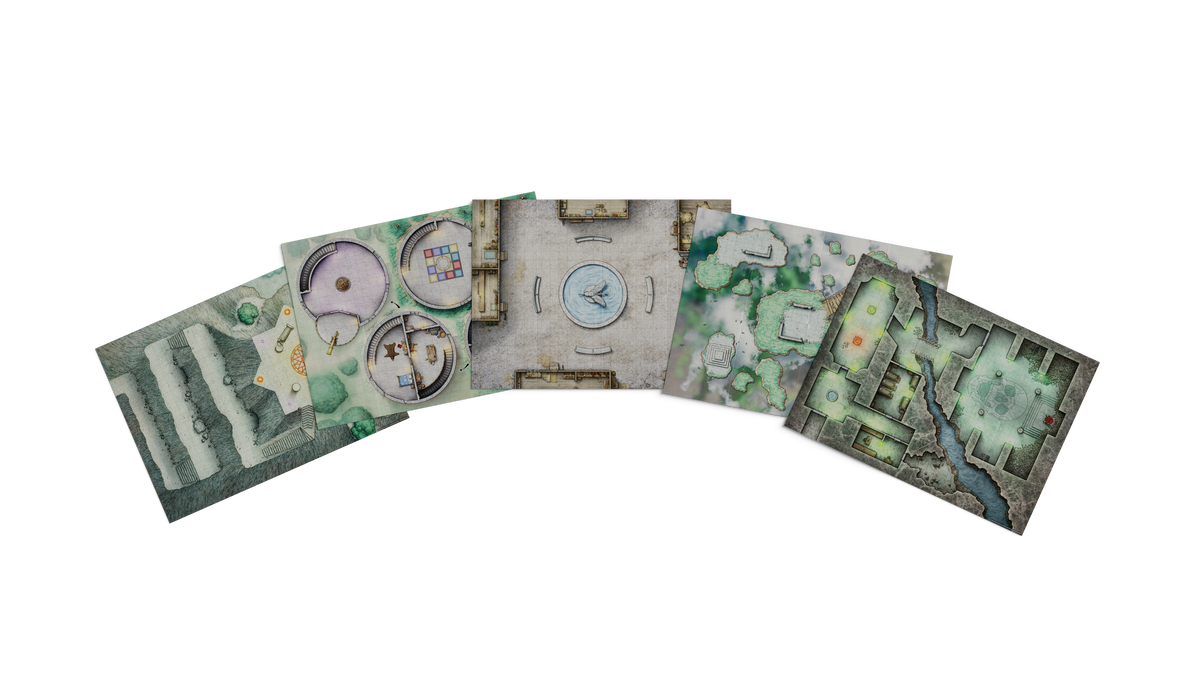 Dungeons & Dragons: Arcana Unleashed: Map Pack