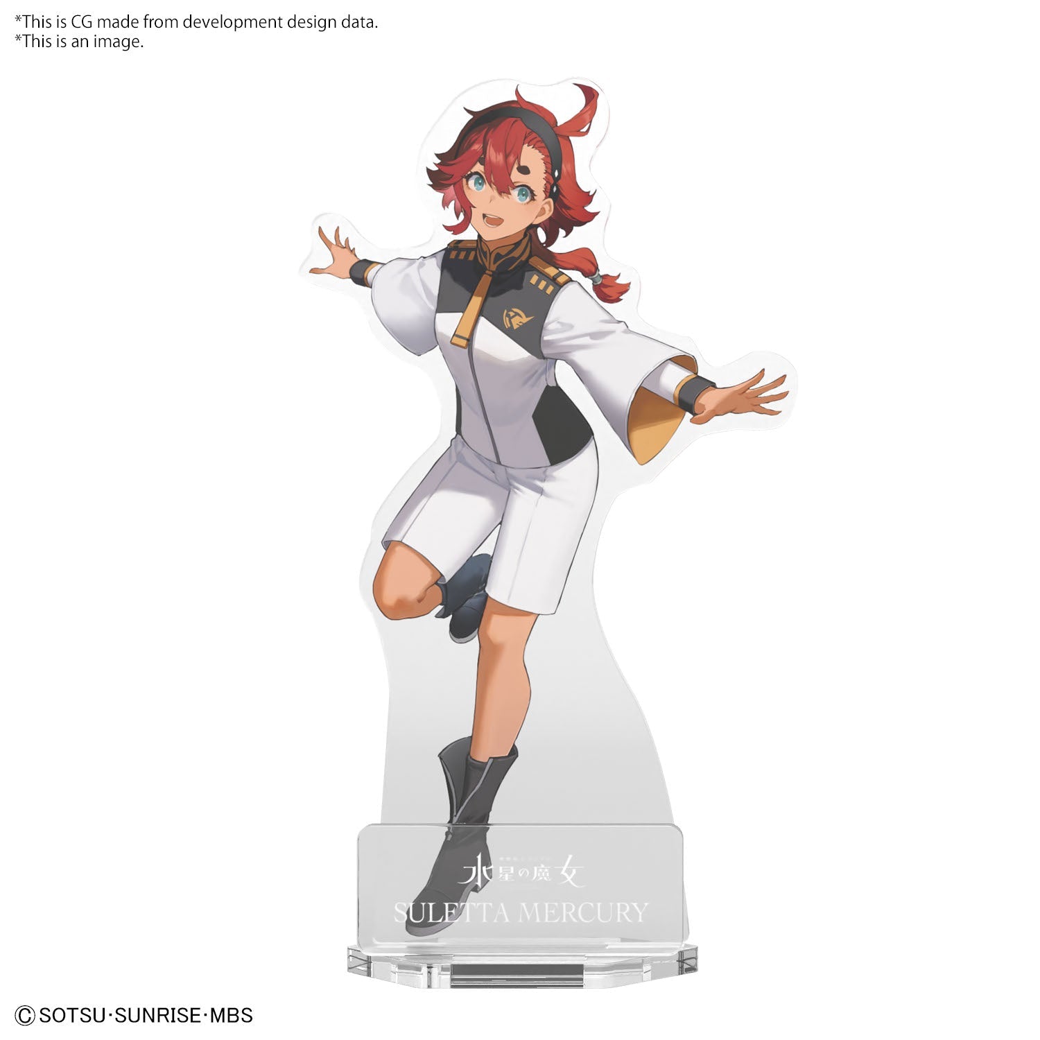 Bandai: Gunpla Package Art Acrylic Stand Suletta Mercury