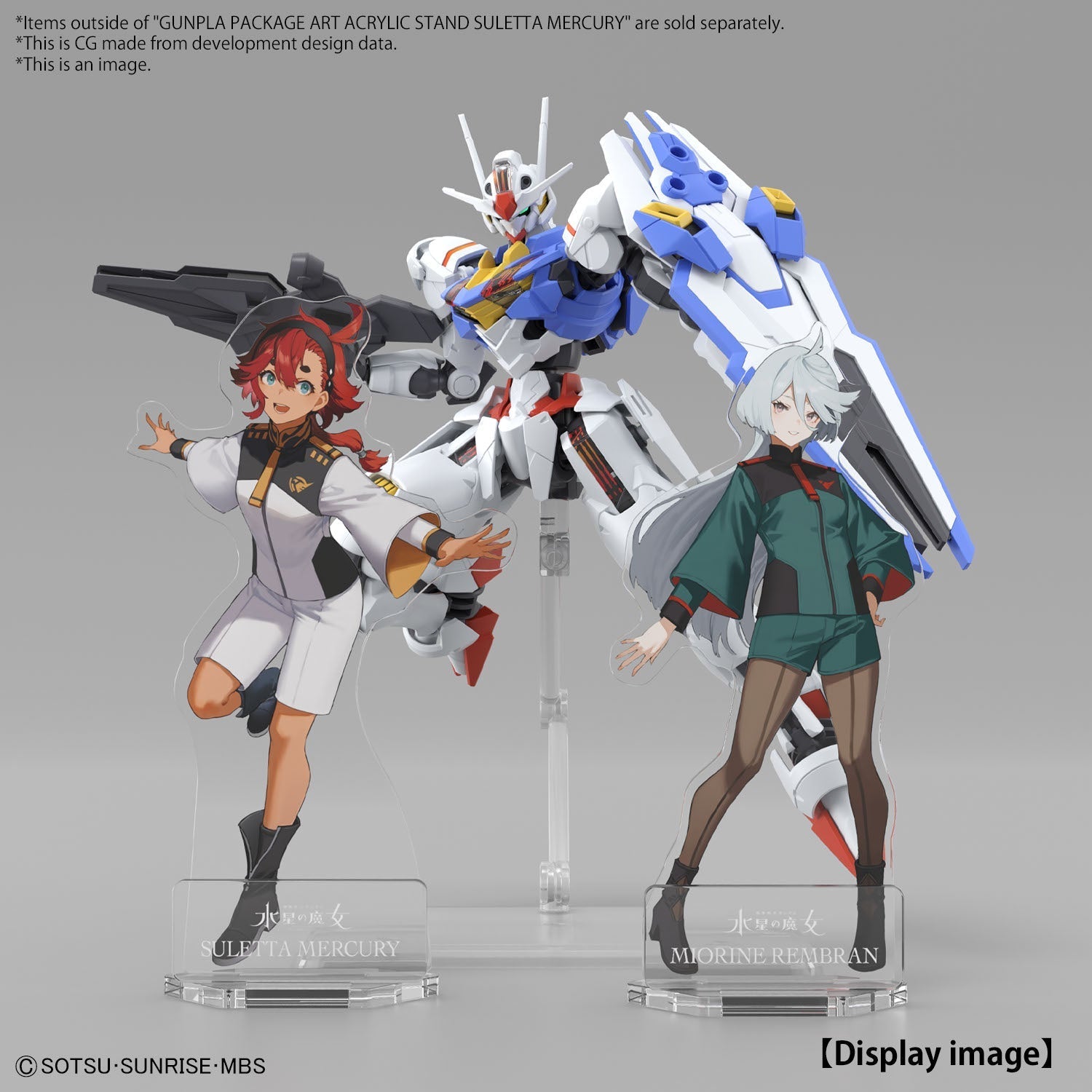 Bandai: Gunpla Package Art Acrylic Stand Miorine Rembran