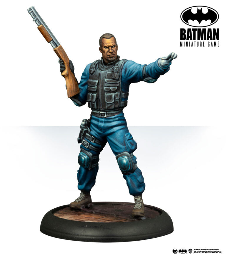 Batman Miniature Game: Aaron Cash & Quick Response Team