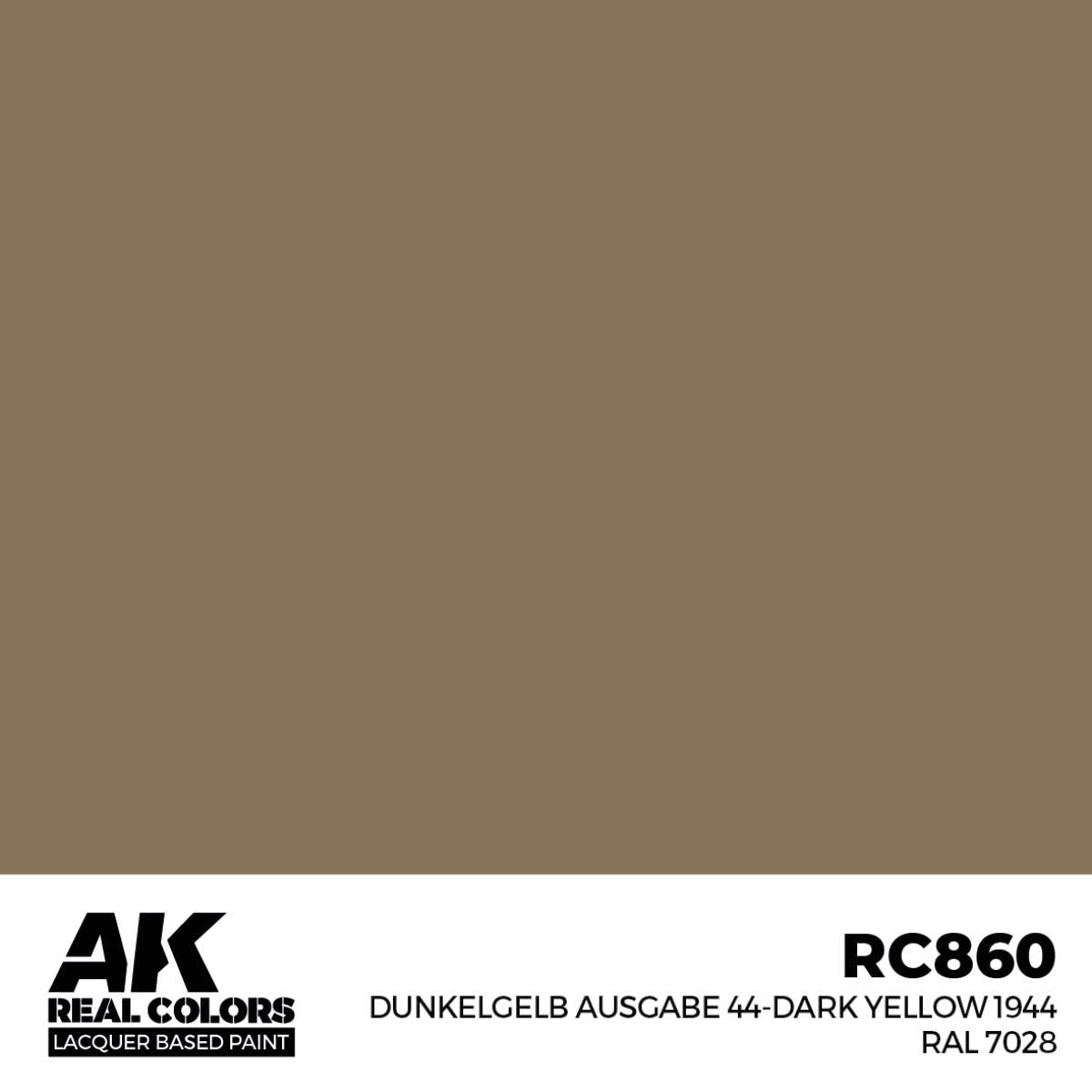 AK Interactive Real Colors Military Colors (RC851 - RC931)