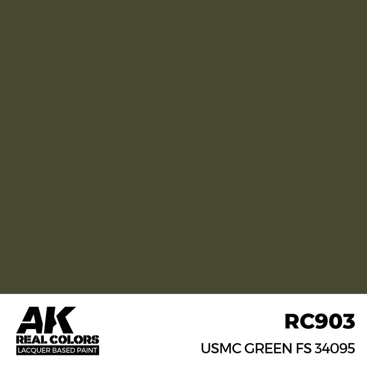 AK Interactive Real Colors Military Colors (RC851 - RC931)