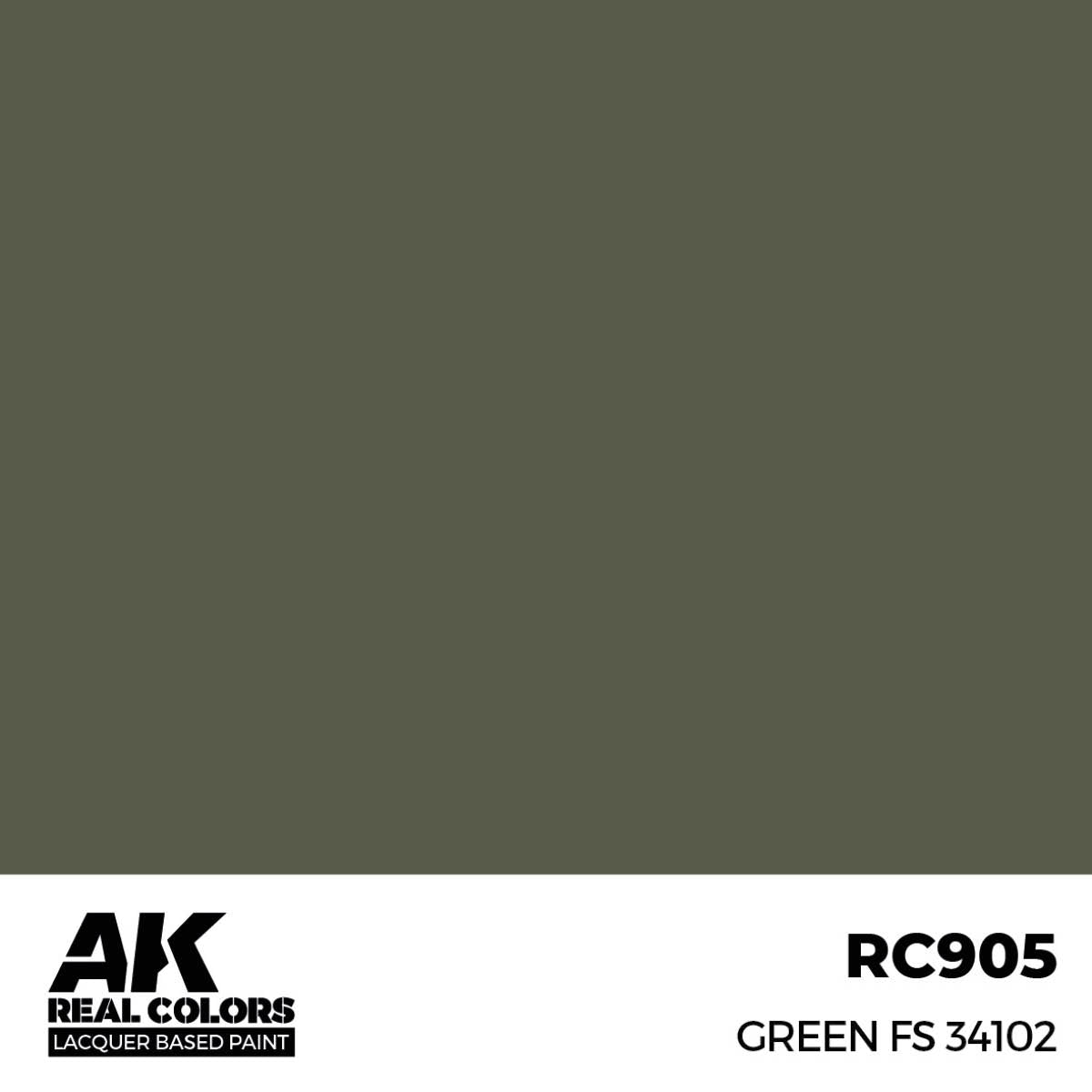 AK Interactive Real Colors Military Colors (RC851 - RC931)