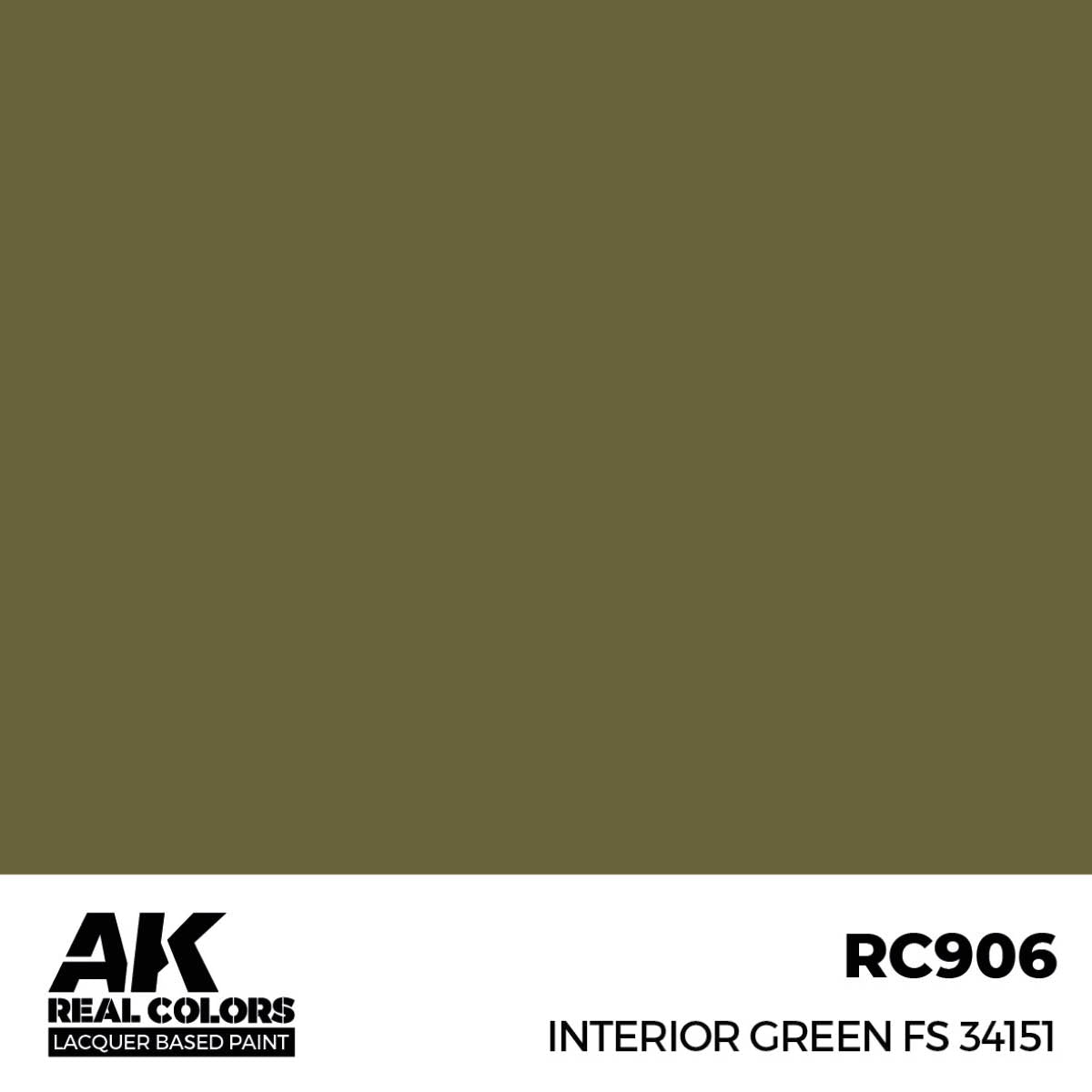 AK Interactive Real Colors Military Colors (RC851 - RC931)
