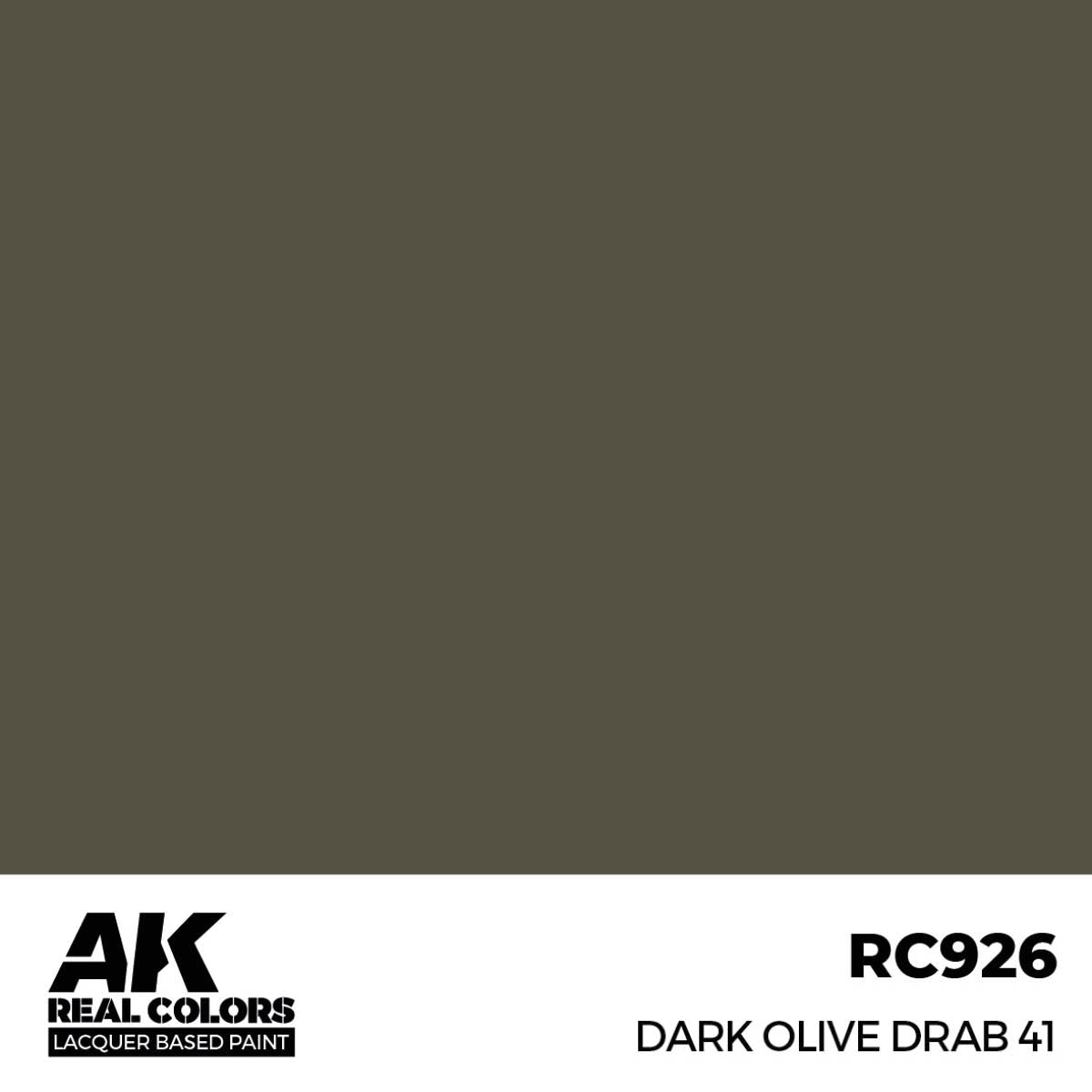 AK Interactive Real Colors Military Colors (RC851 - RC931)