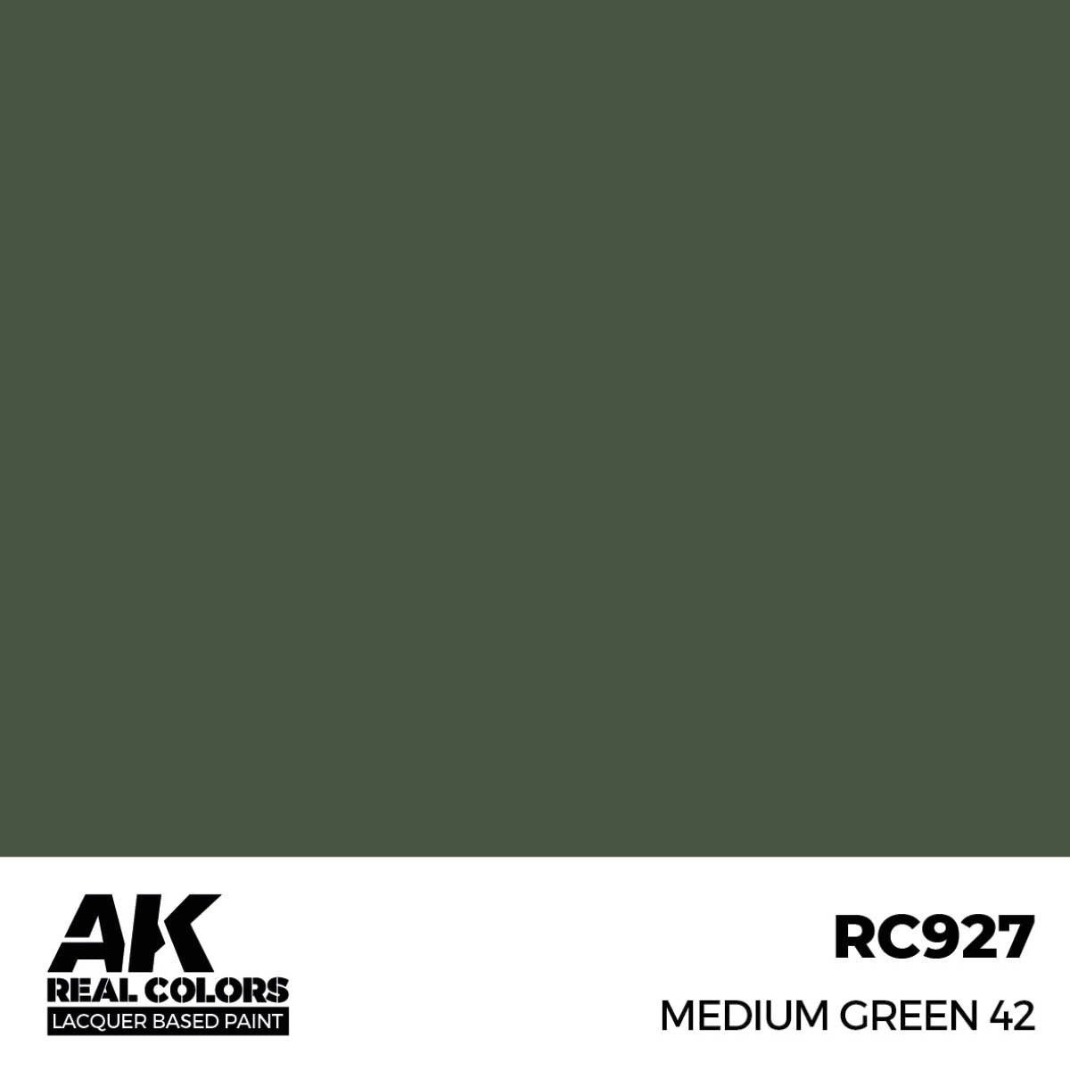 AK Interactive Real Colors Military Colors (RC851 - RC931)
