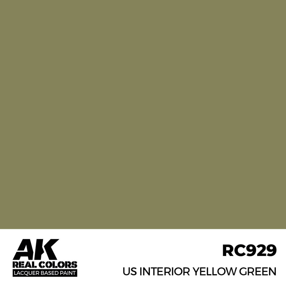 AK Interactive Real Colors Military Colors (RC851 - RC931)