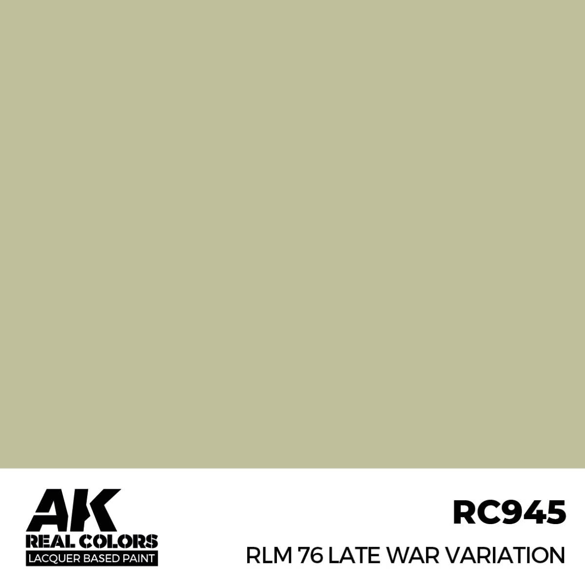 AK Interactive Real Colors Military Colors (RC932 - RC980)