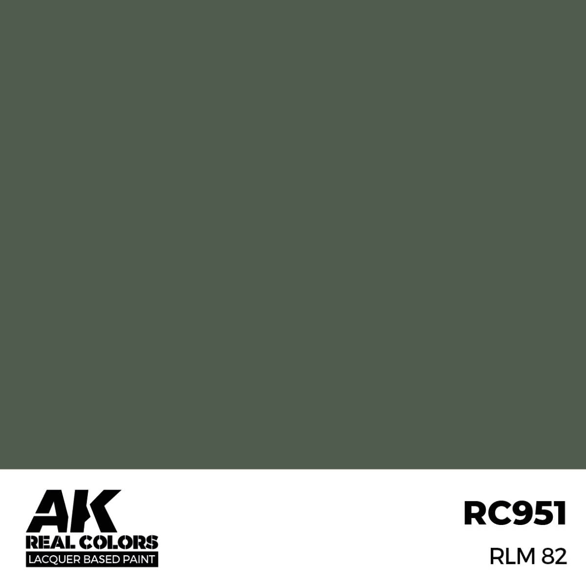 AK Interactive Real Colors Military Colors (RC932 - RC980)