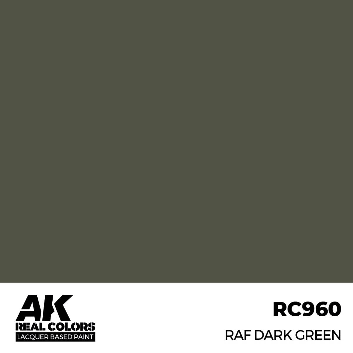 AK Interactive Real Colors Military Colors (RC932 - RC980)