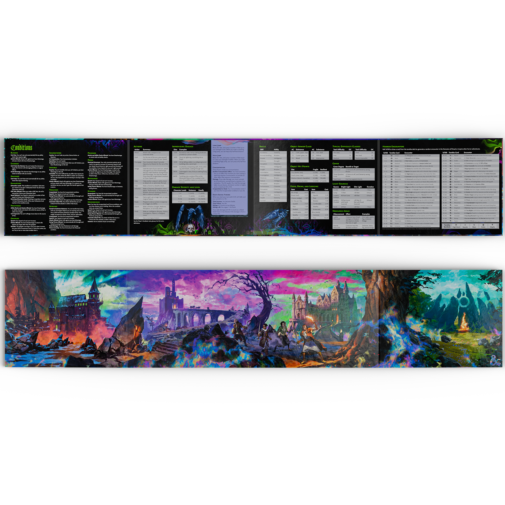 Dungeons & Dragons: Ravenloft: The Horrors Within Dungeon Master's Screen