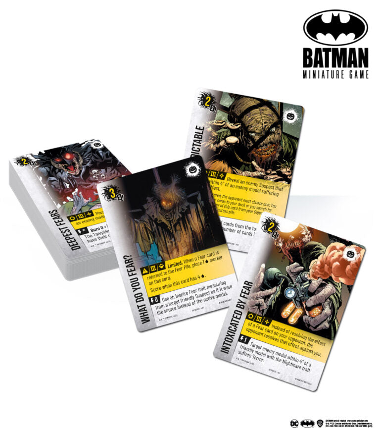 Batman Miniature Game: Scarecrow: Objective Card Pack