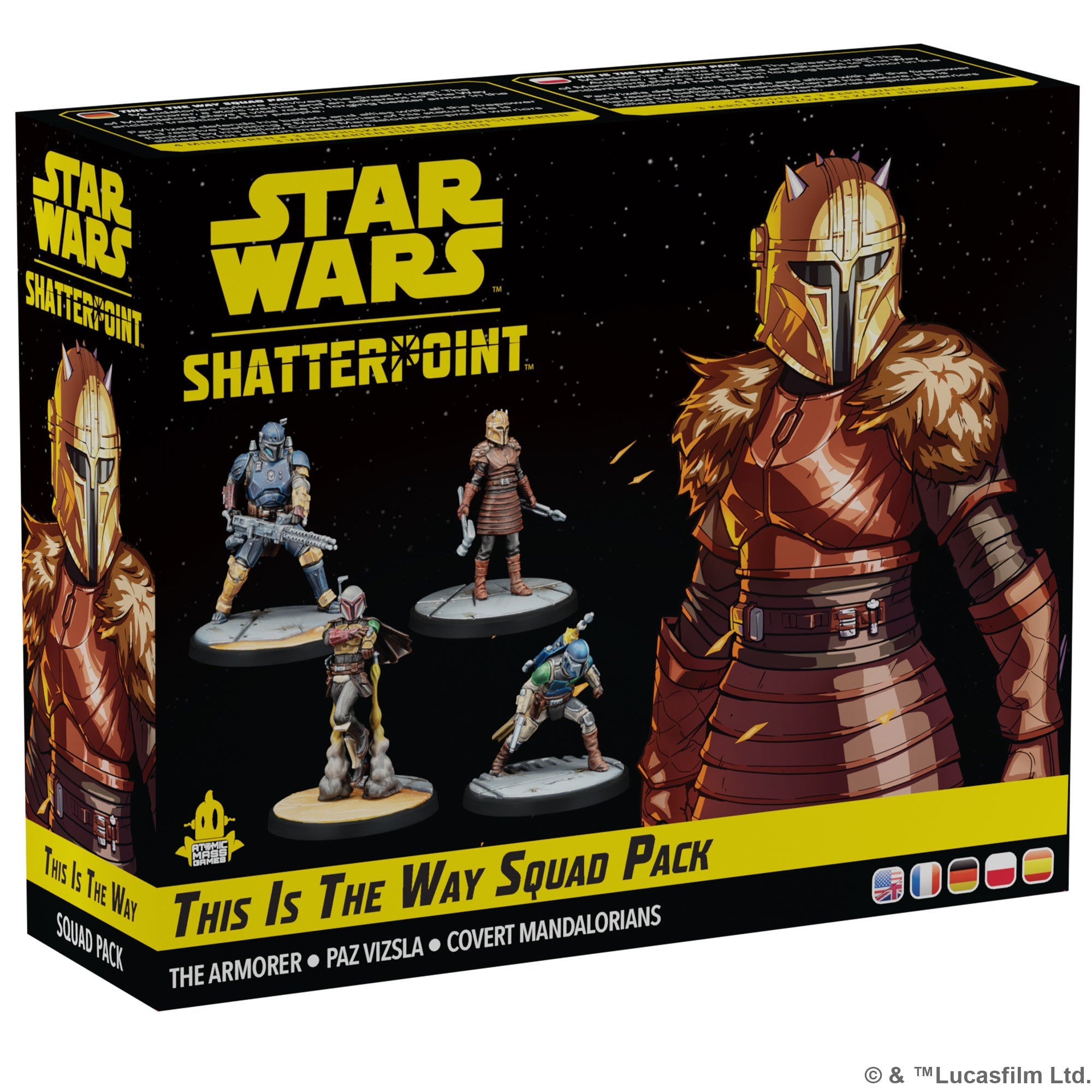 Star Wars Shatterpoint: This Is The Way, Mandalorian Covert Squad Pack