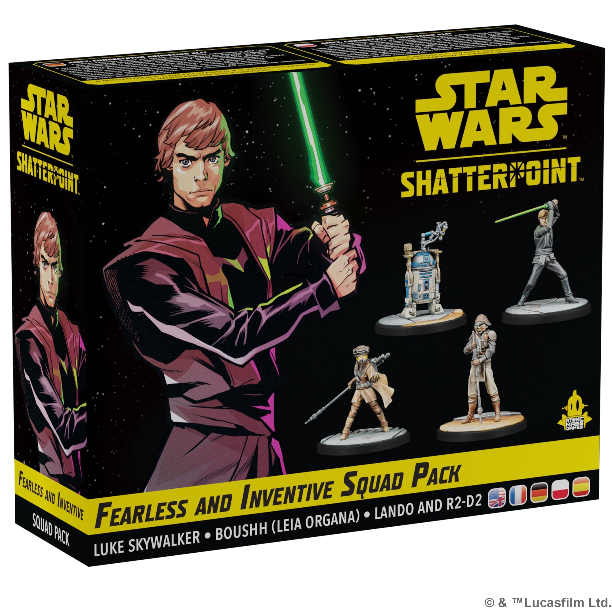 Star Wars: Shatterpoint: Fearless and Inventive, Luke Skywalker Squad Pack