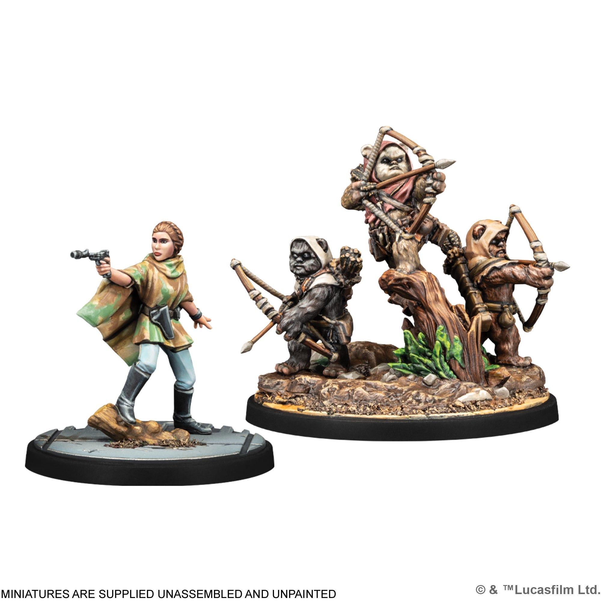 Star Wars: Shatterpoint: Ee Chee Wa Maa! Leia Organa Squad Pack