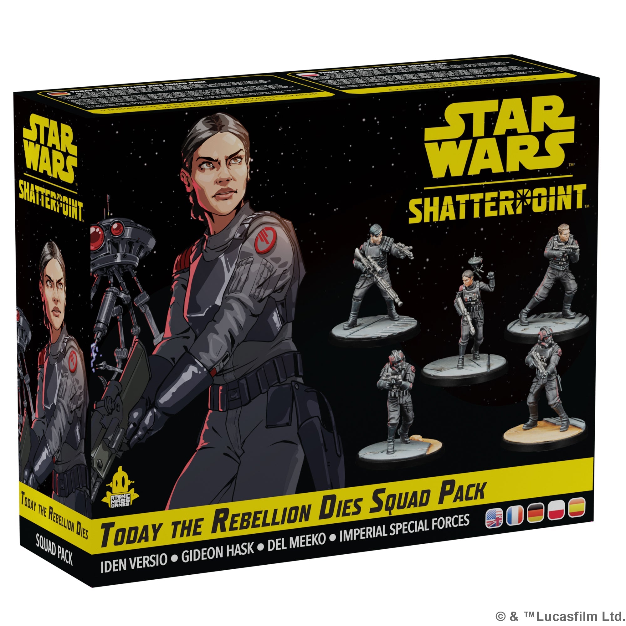 Star Wars Shatterpoint: Today the Rebellion Dies, Iden Versio Inferno Squad Pack