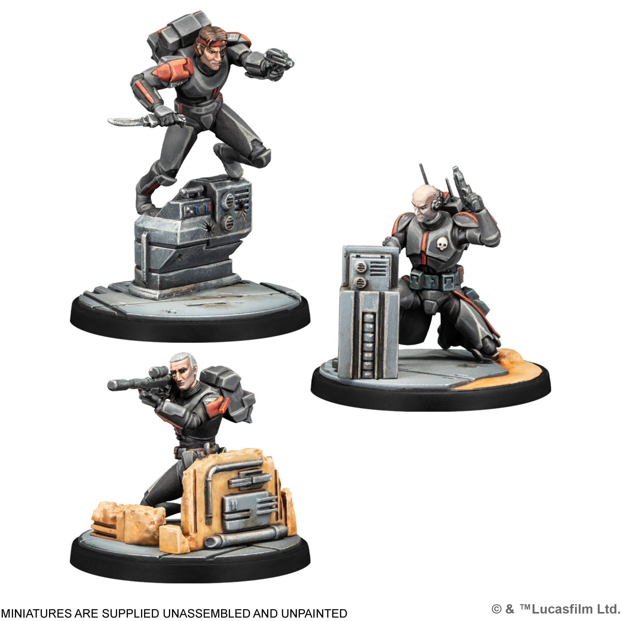 Star Wars Shatterpoint: Clone Force 99, The Bad Batch Squad Pack