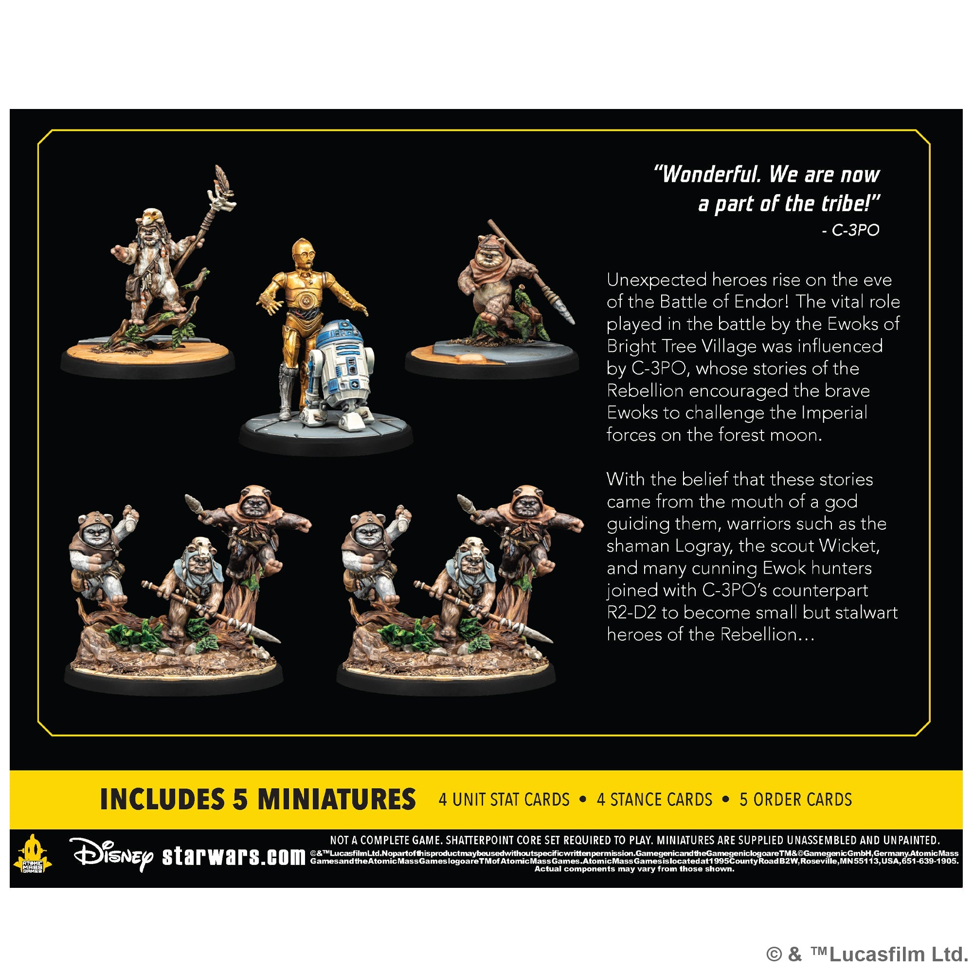Star Wars: Shatterpoint: Yub Nub, Ewok Squad Pack
