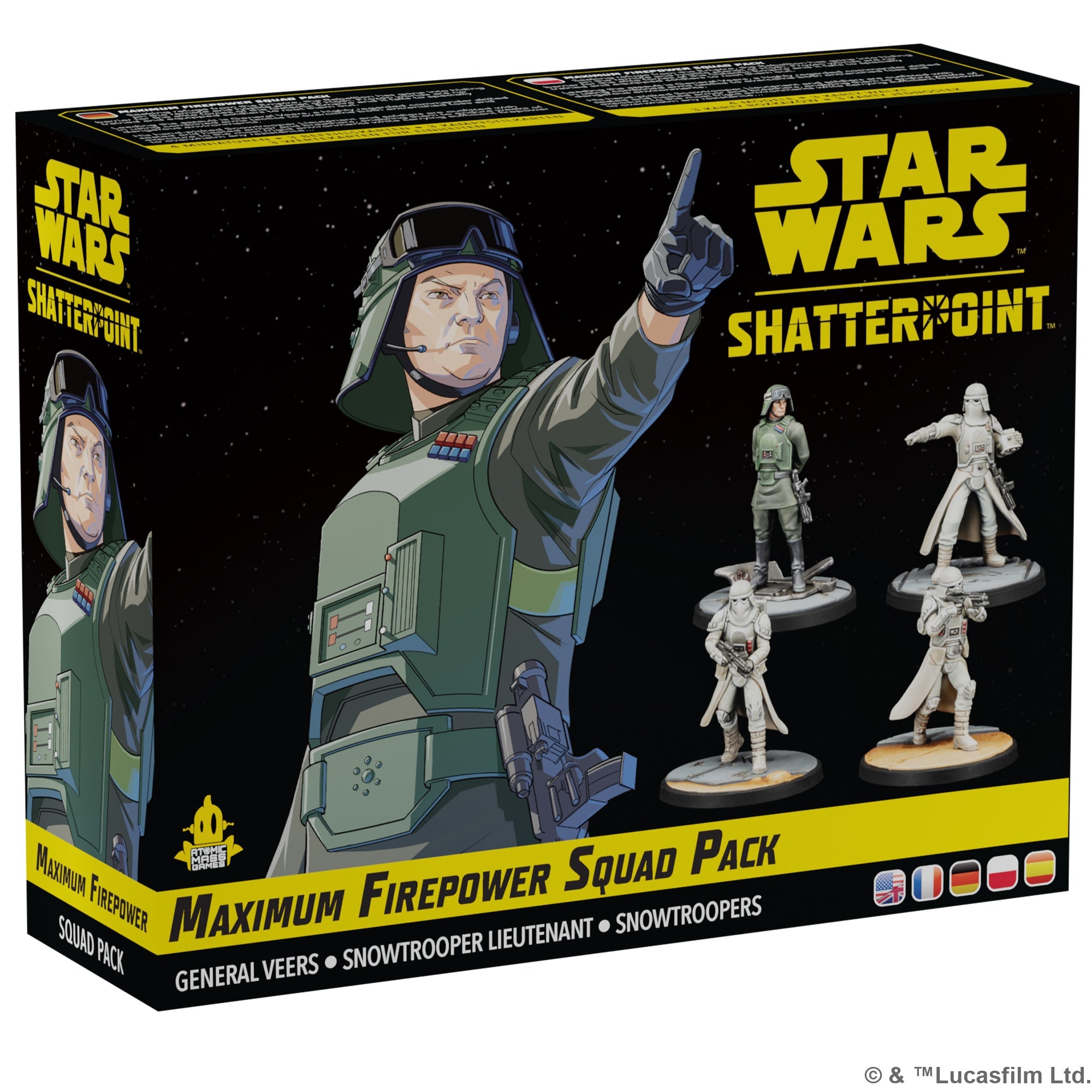 Star Wars Shatterpoint: Maximum Firepower, General Veers Squad Pack