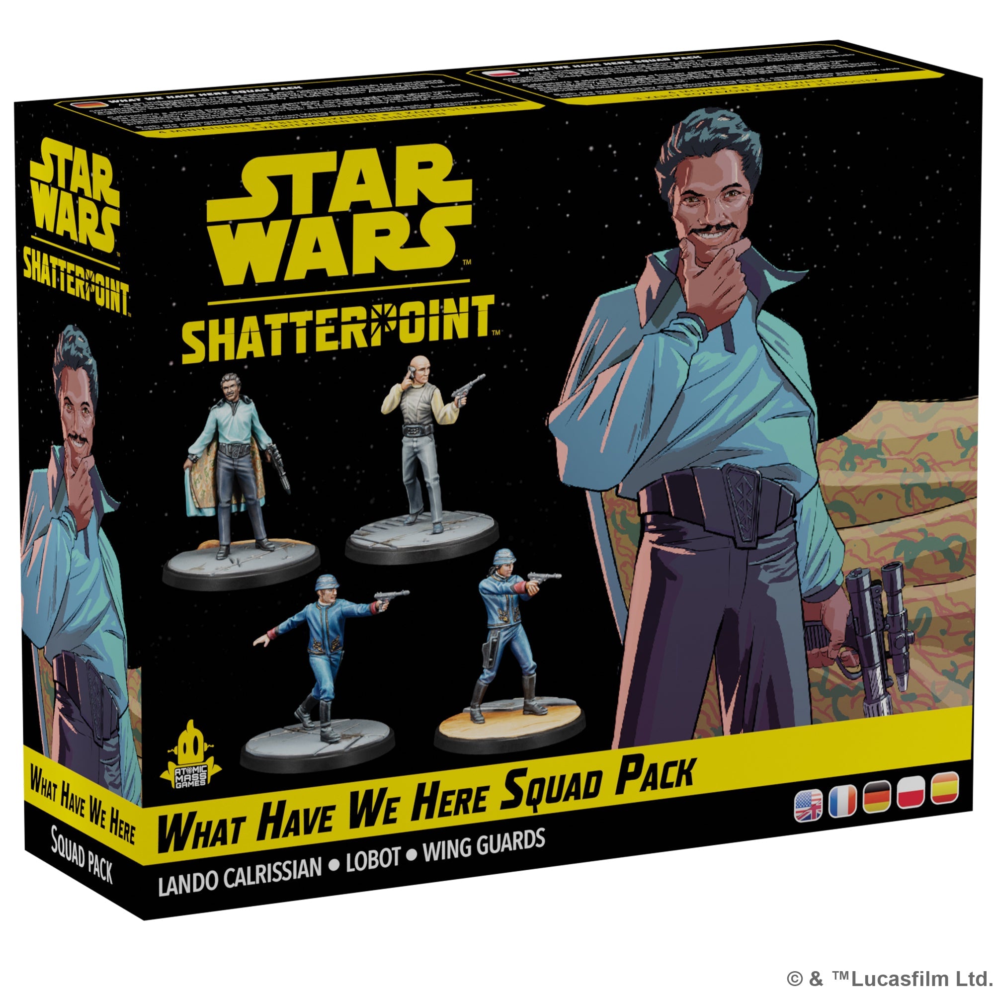 Star Wars Shatterpoint: What Have We Here, Lando Calrissian Squad Pack