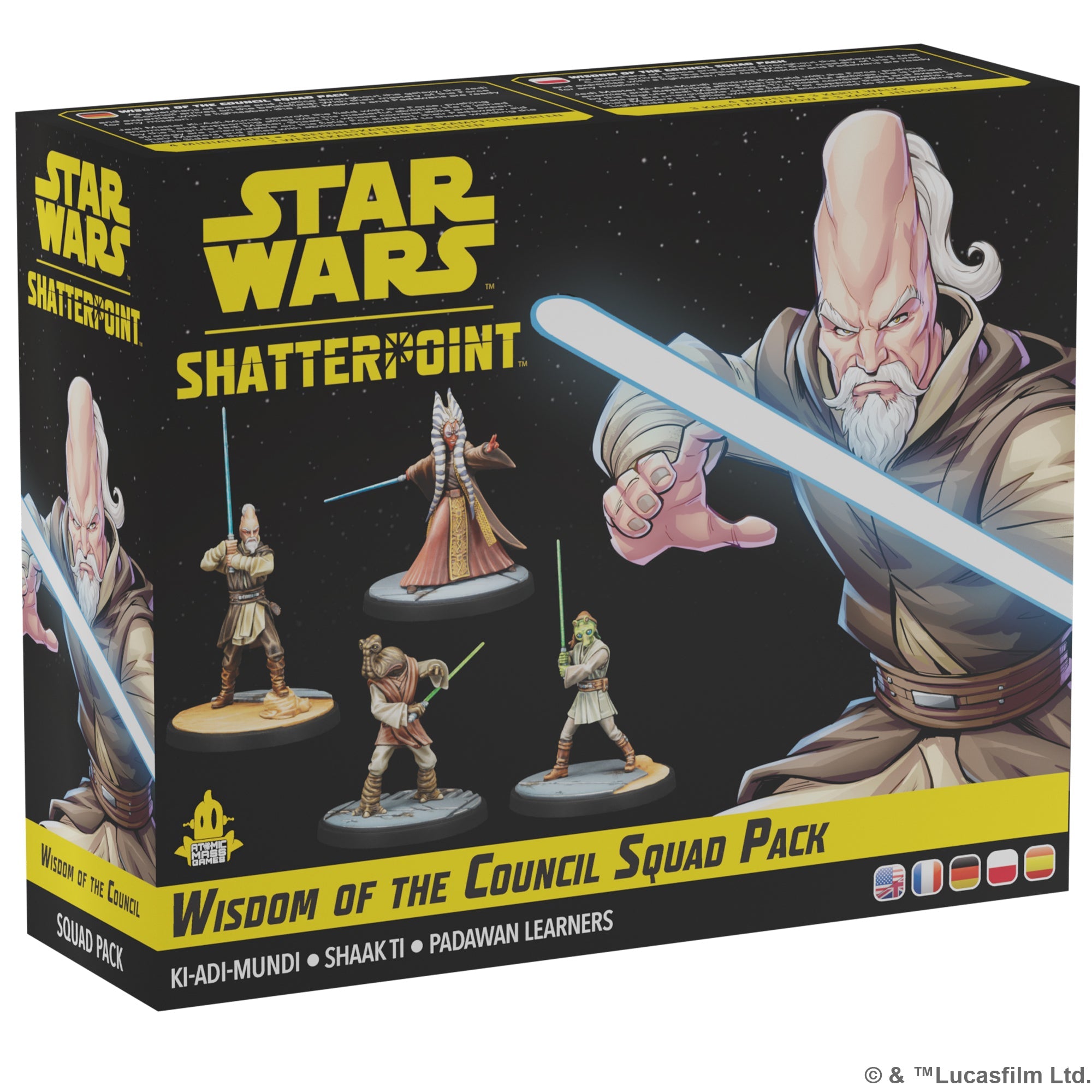 Star Wars Shatterpoint: The Wisdom of the Council, Jedi Master Ki-Adi-Mundi Squad Pack