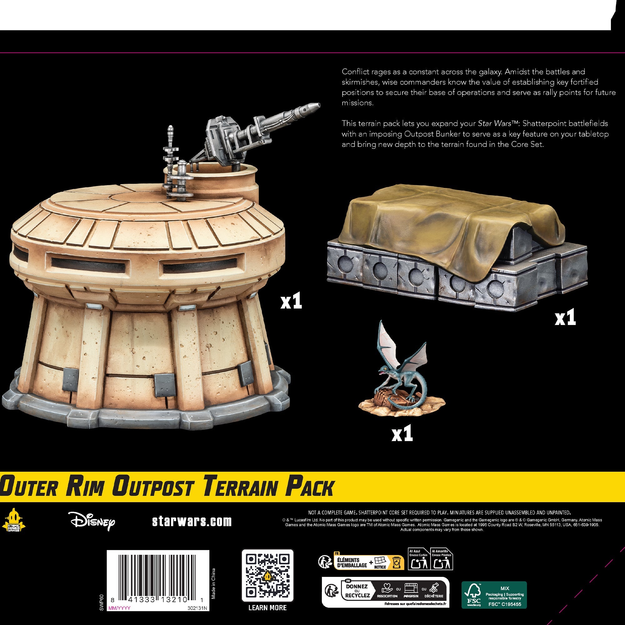 Star Wars Shatterpoint: Outer Rim Outpost Terrain Pack