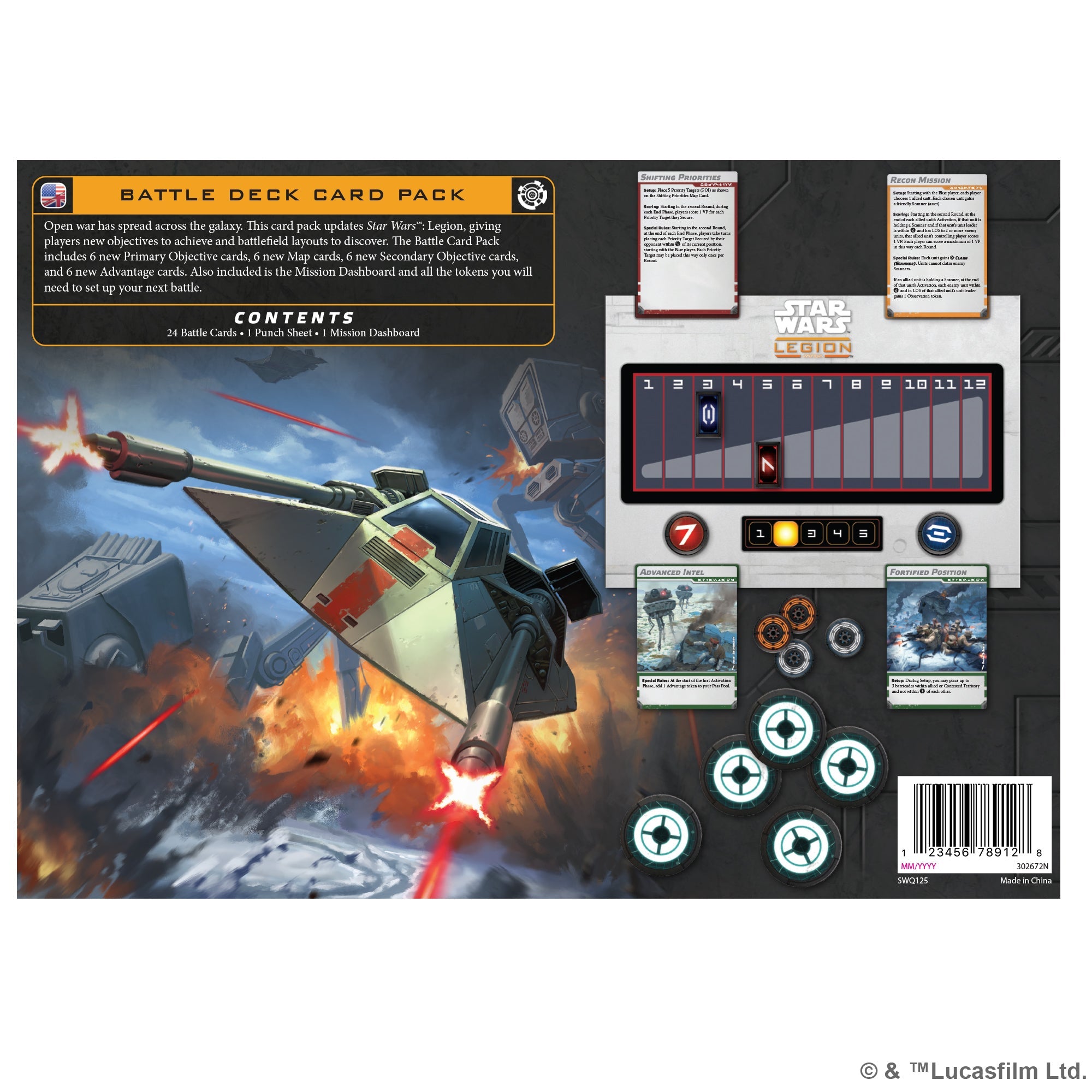 Star Wars Legion: Battle Card Pack