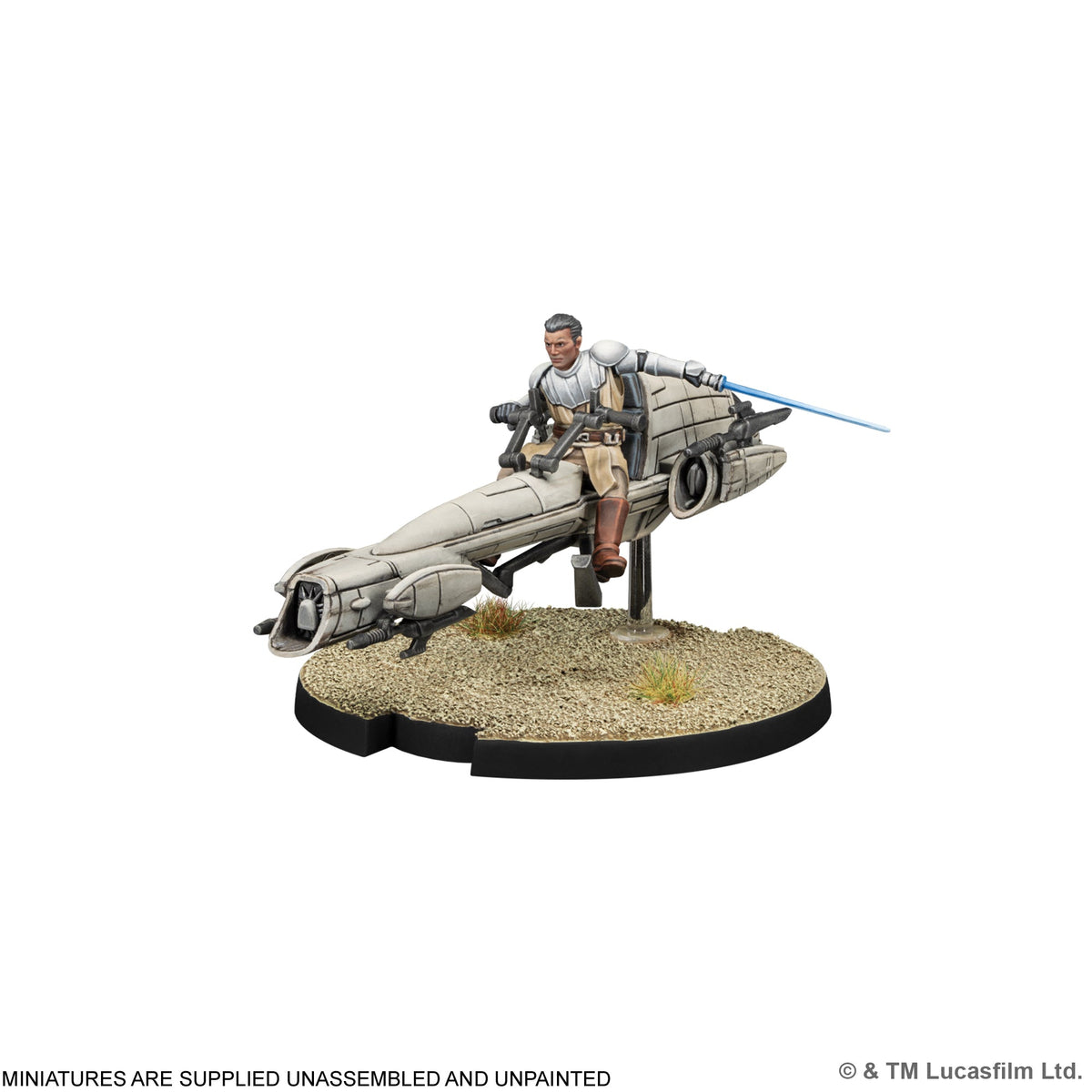 Galactic Republic: Jedi General on BARC Speeder
