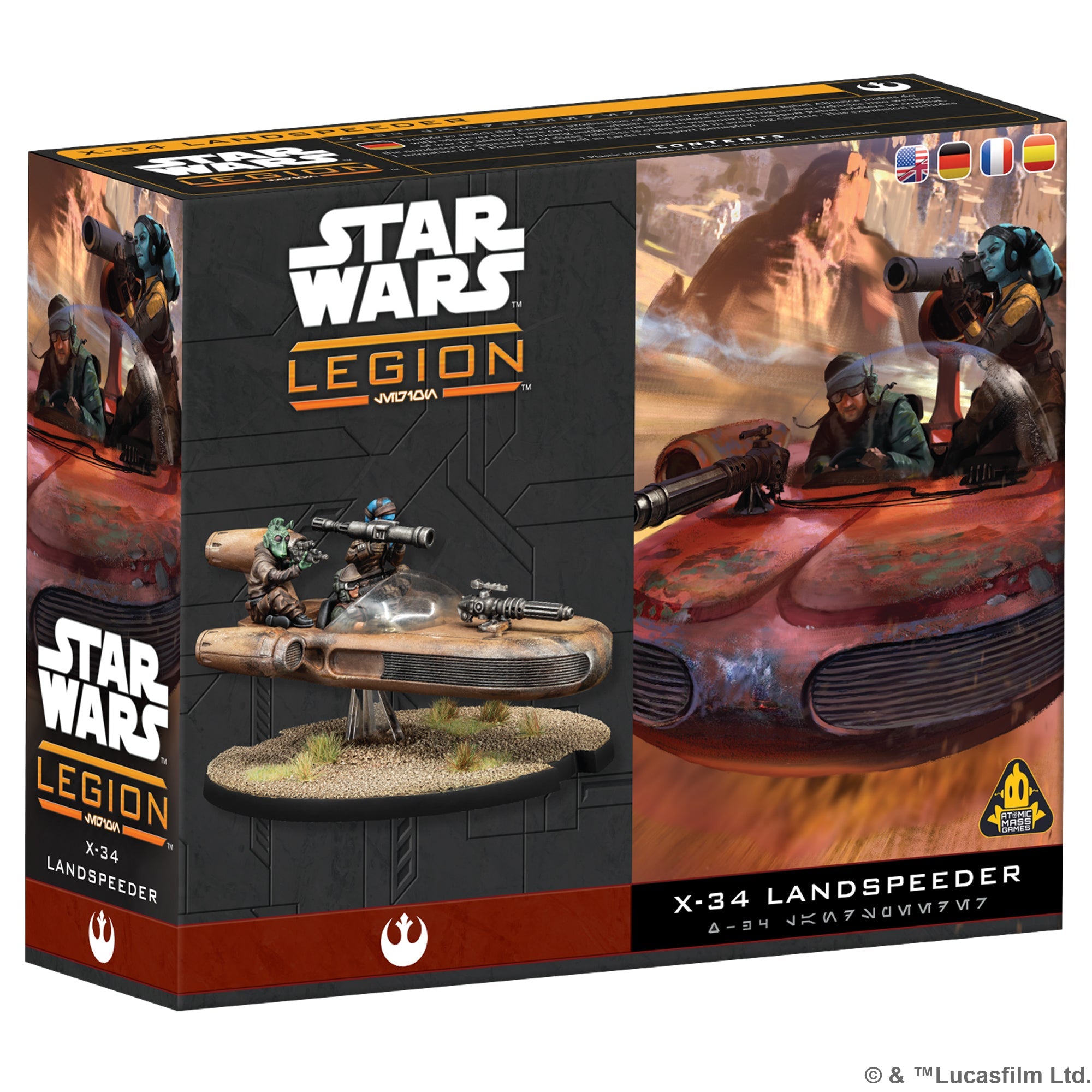 Rebel Alliance: X-34 Landspeeder