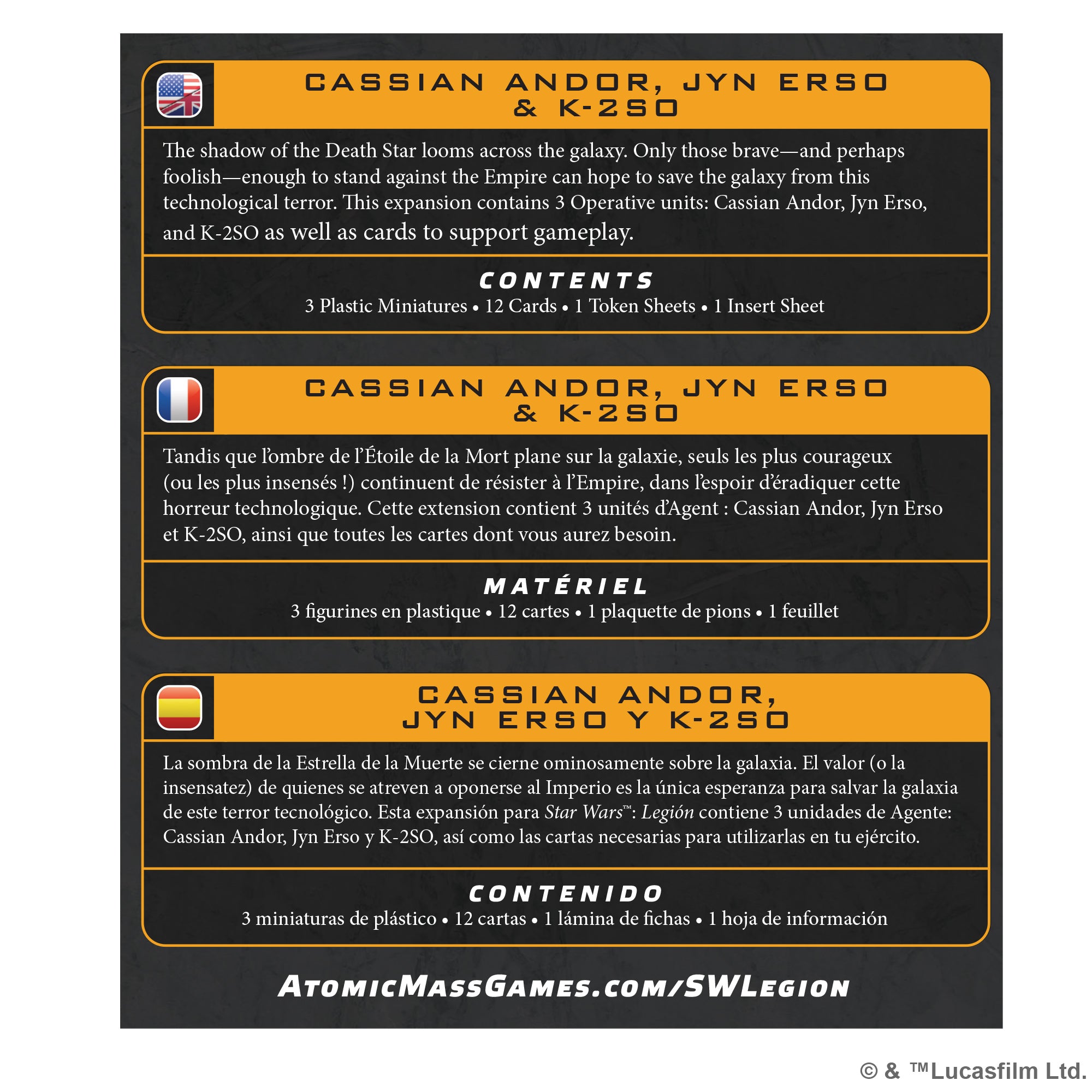 Rebel Alliance: Cassian Andor, Jyn Erso & K-2SO