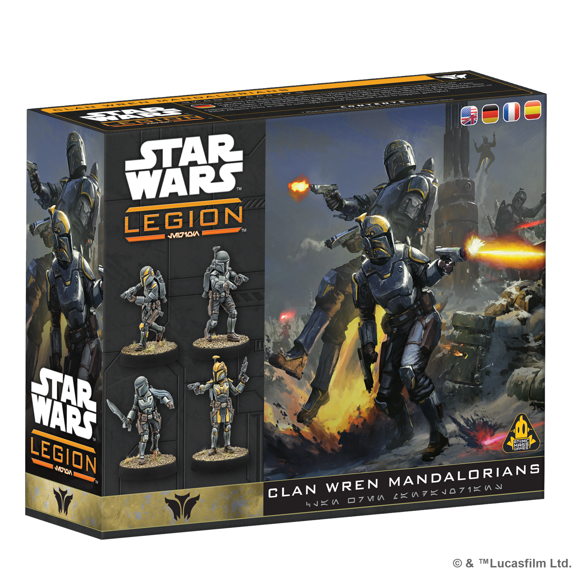 Star Wars Legion: Clan Wren Mandalorians