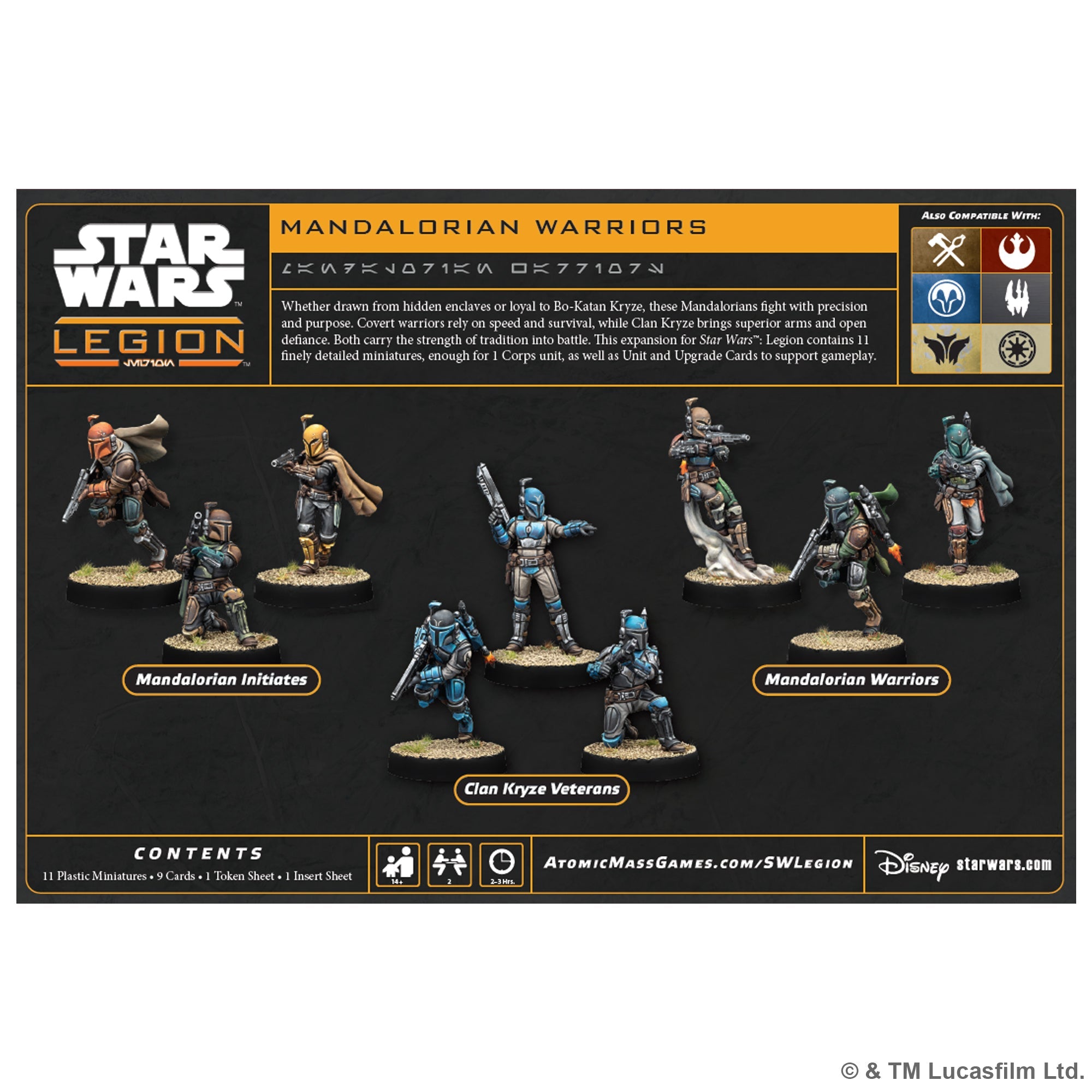 Star Wars Legion: Mandalorian Warriors