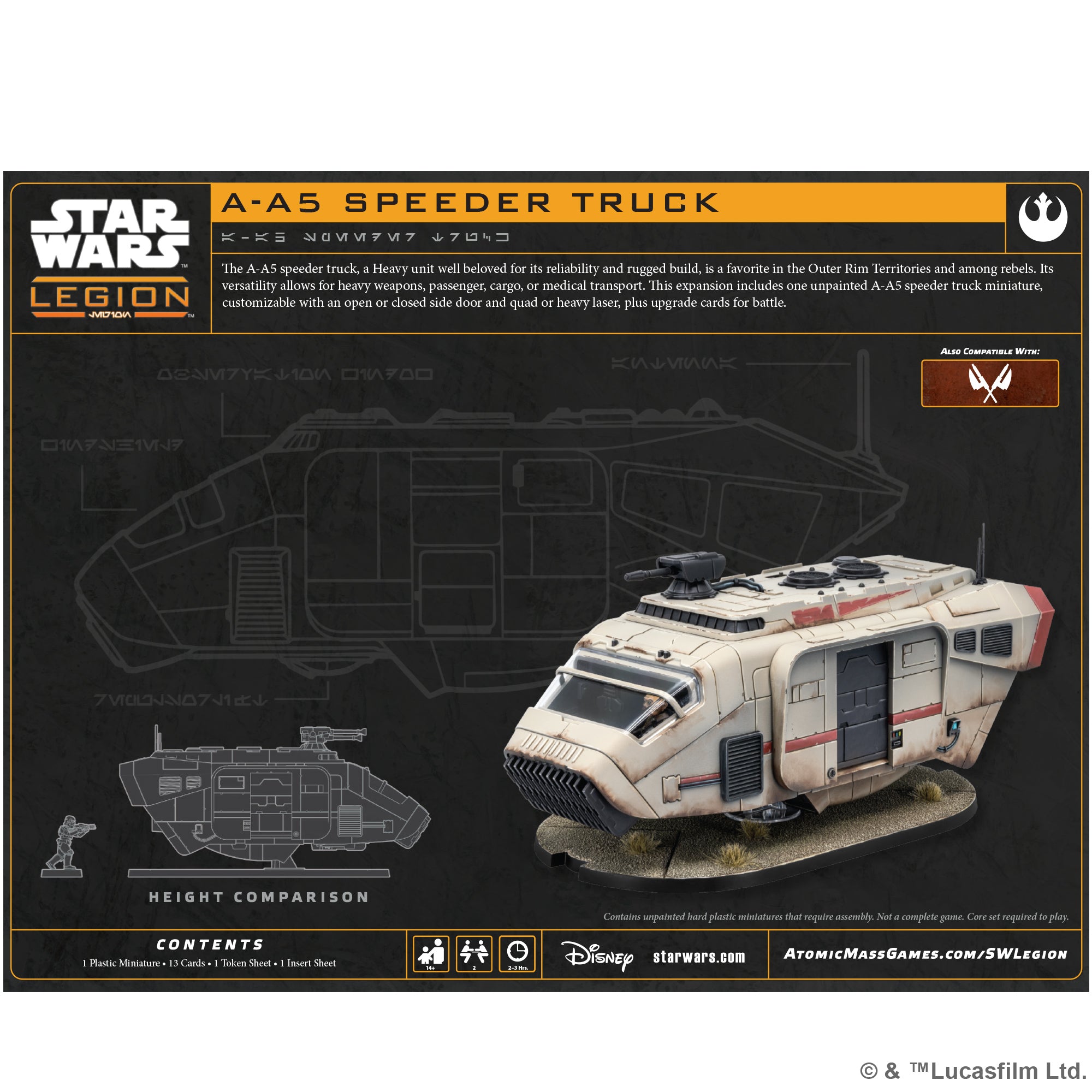 Rebel Alliance: A-A5 Speeder Truck