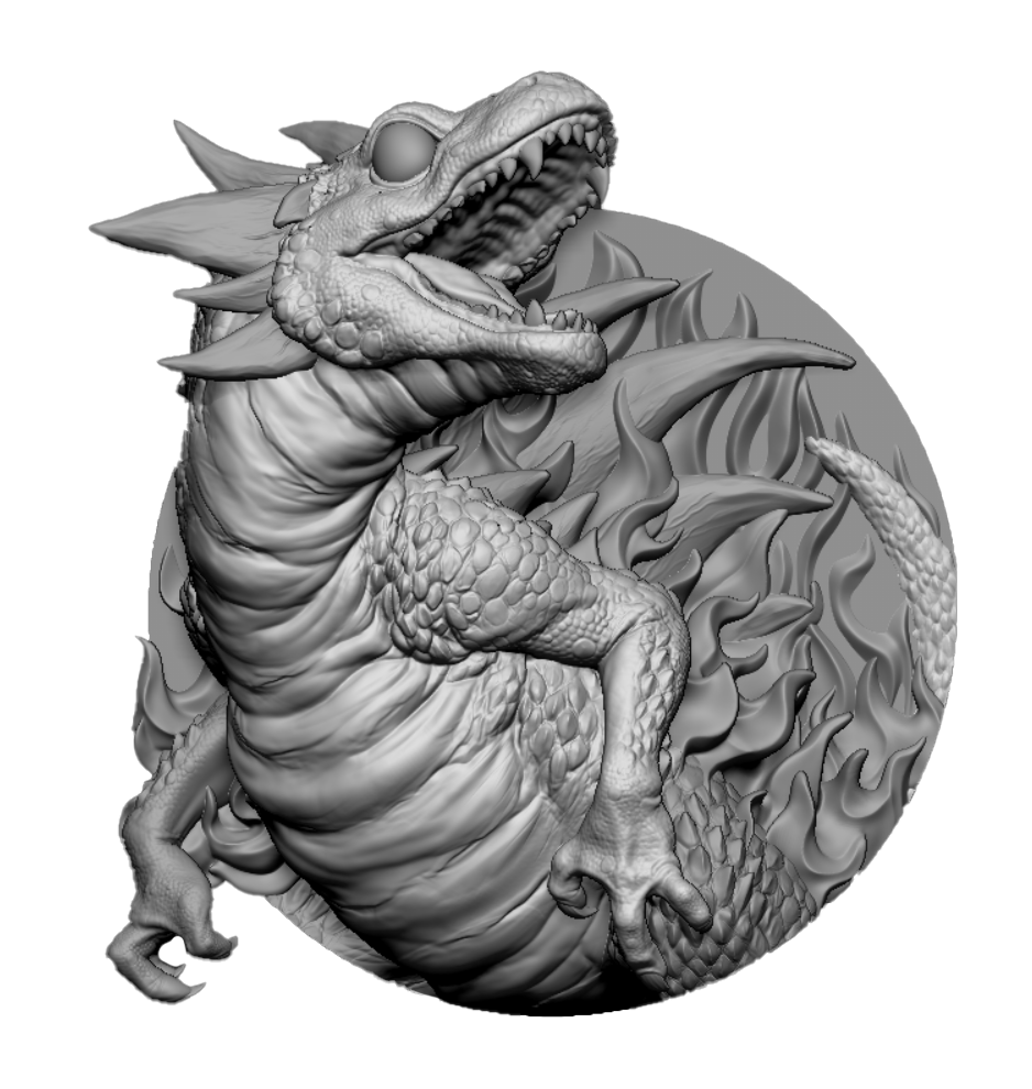 Monument Hobbies: Texture Trainer #4 - The Salamander
